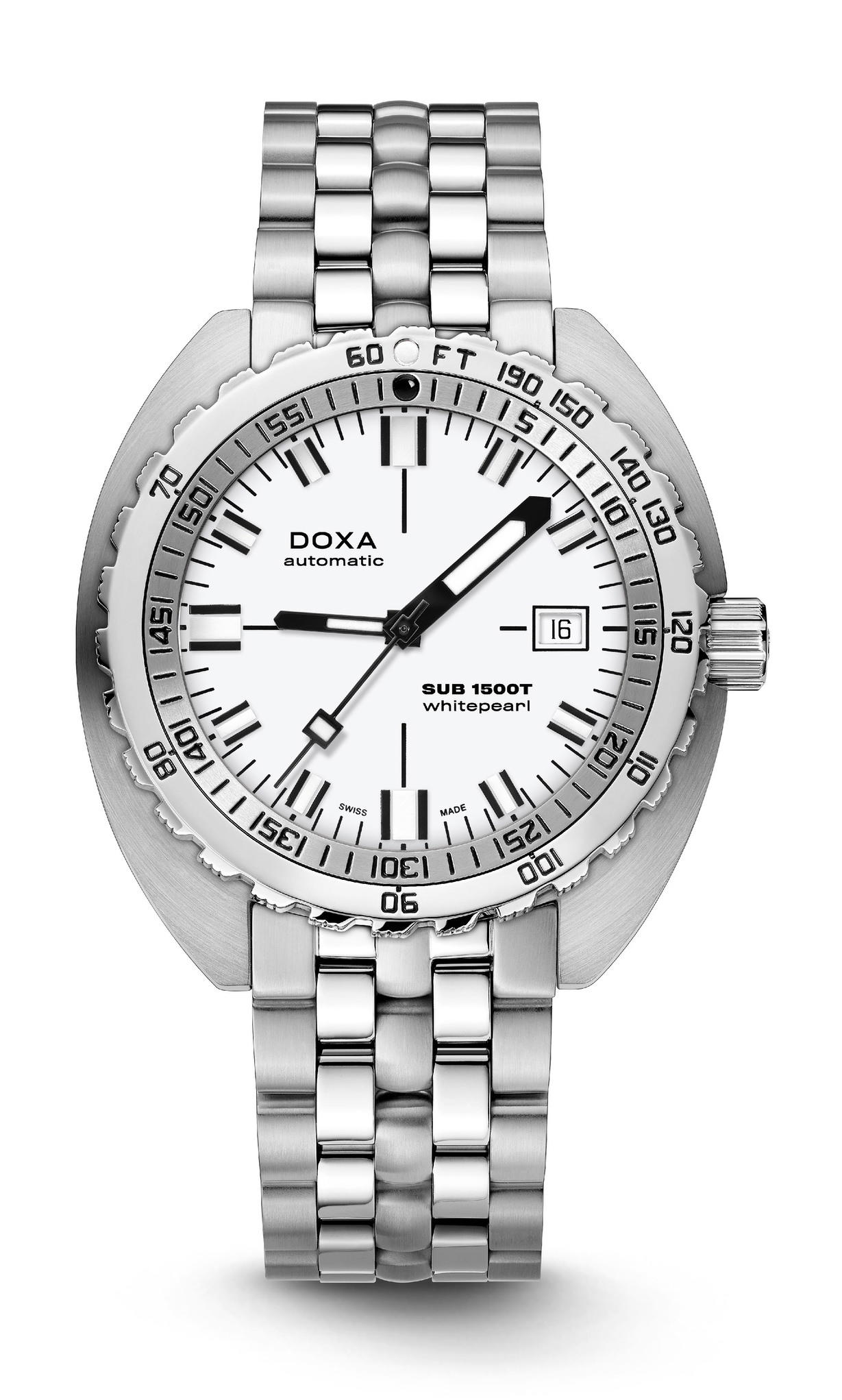 Doxa SUB 1500T Whitepearl