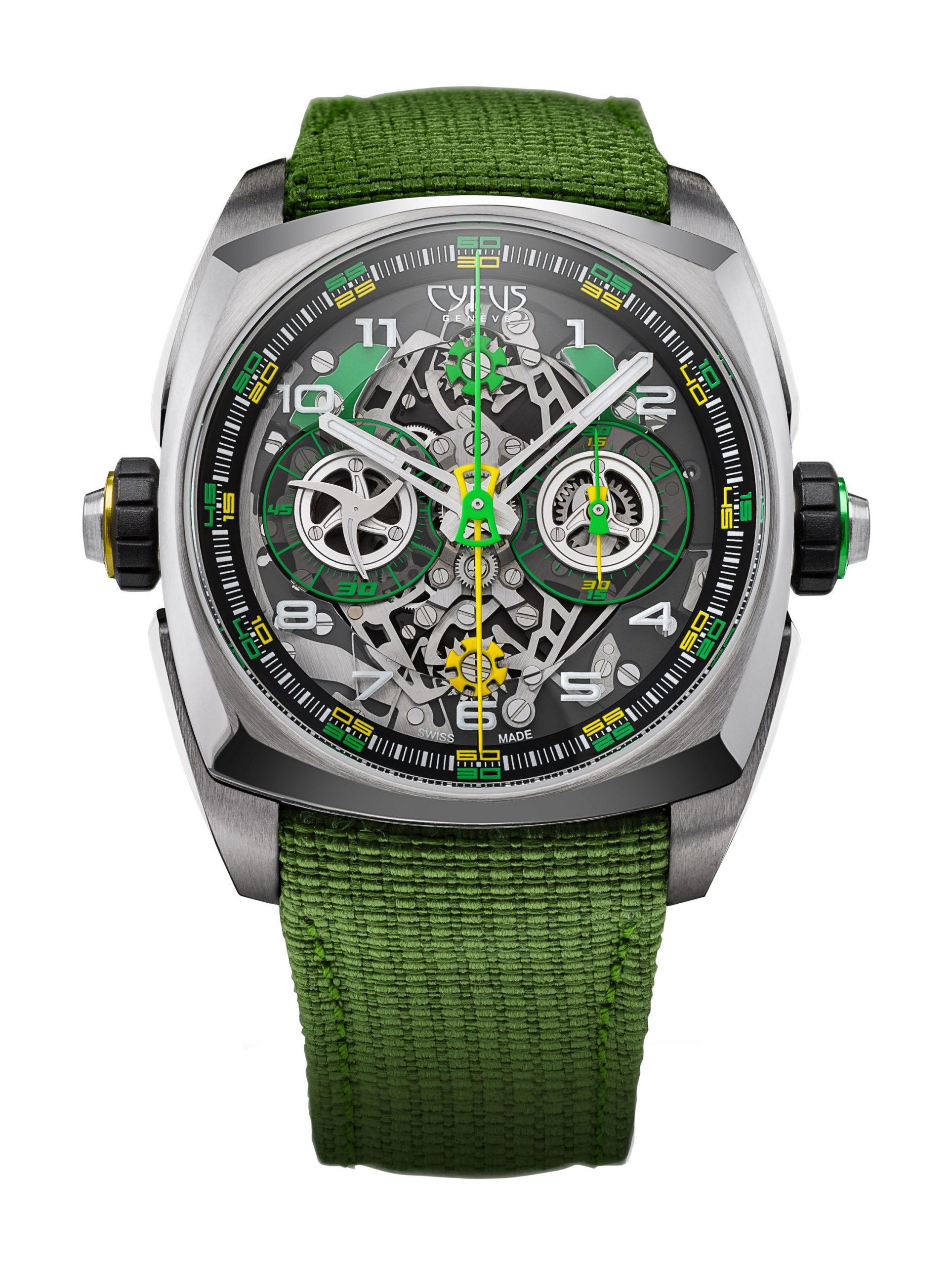 Cyrus Klepcys DICE Lime Titanium