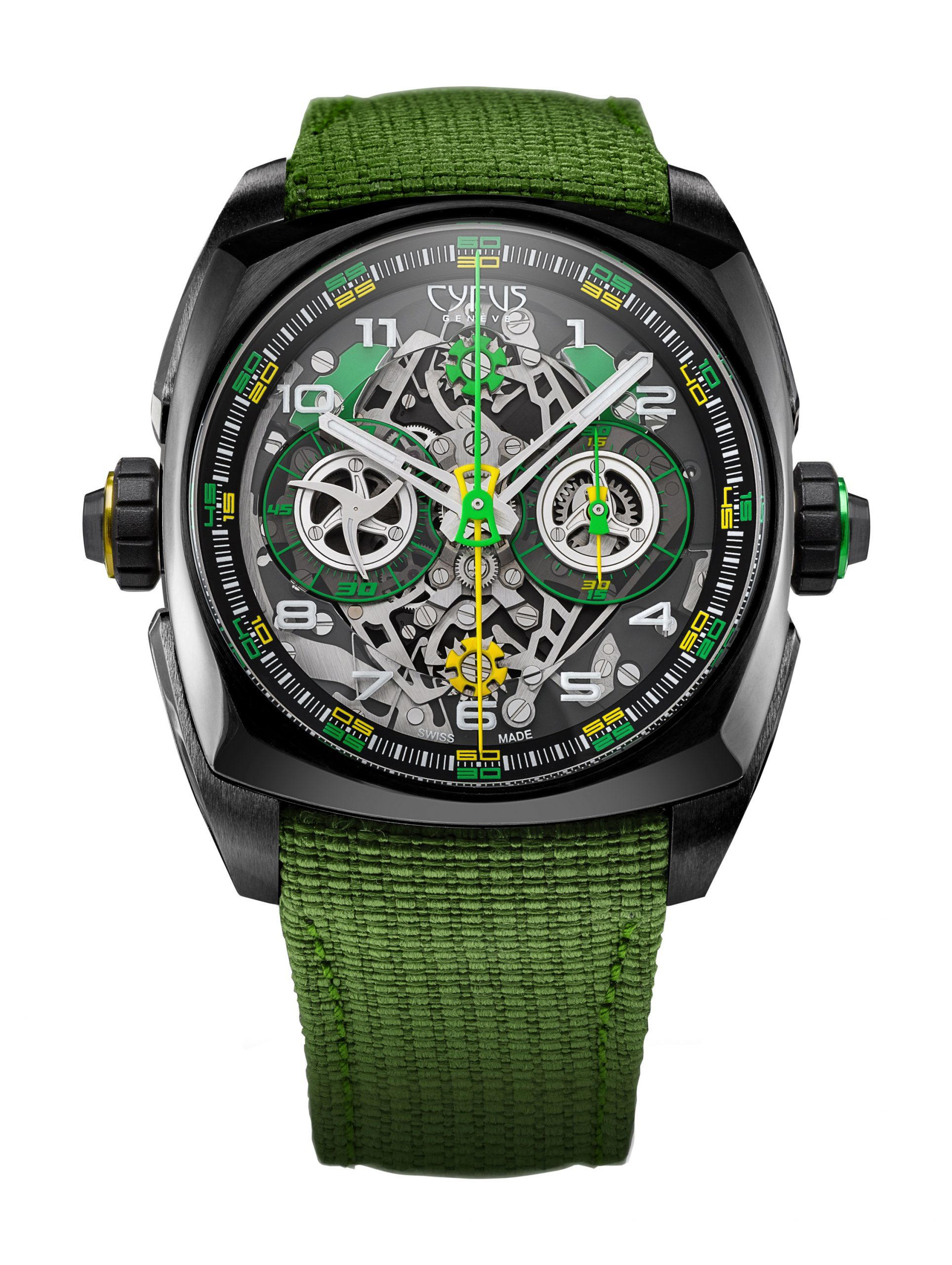 Cyrus Klepcys DICE Lime Black DLC Titanium