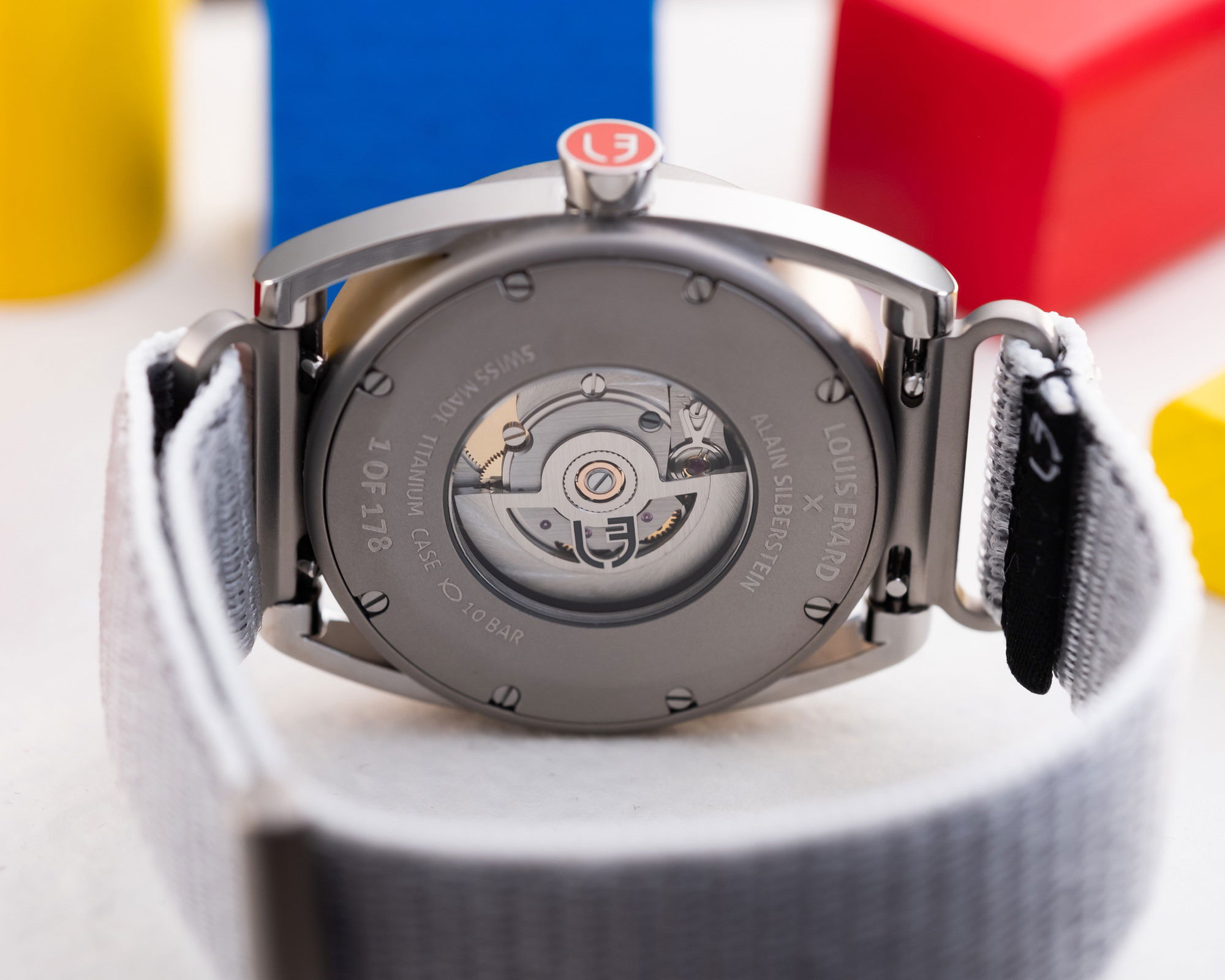 Louis Erard Excellence La Semaine Louis Erard x Alain Silberstein Blanche