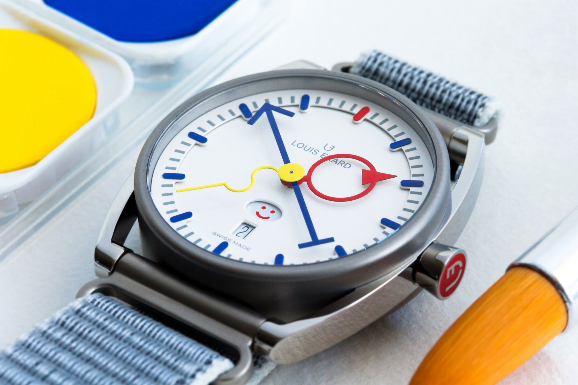 Louis Erard Excellence La Semaine Louis Erard x Alain Silberstein Blanche