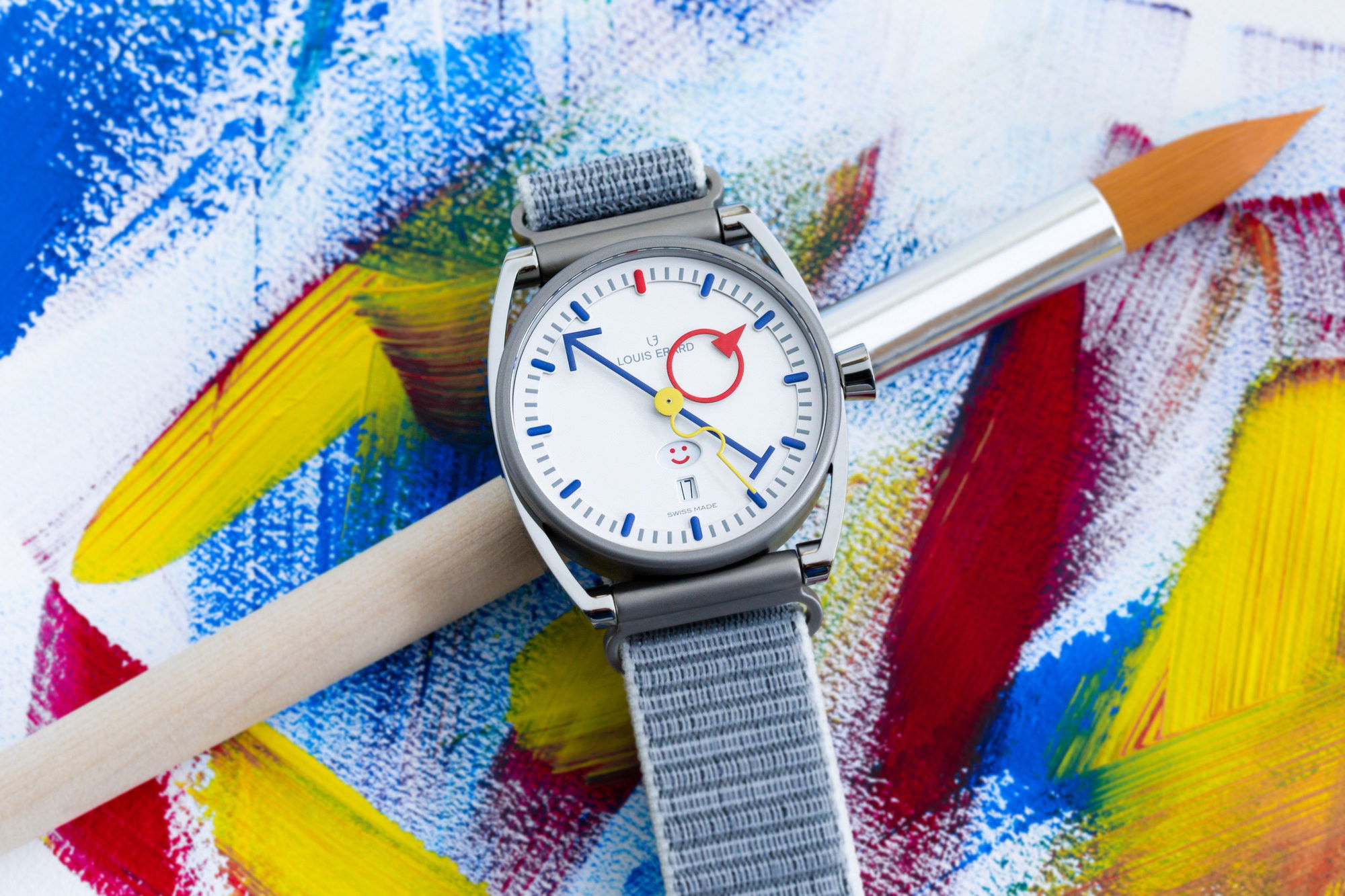 Louis Erard Excellence La Semaine Louis Erard x Alain Silberstein Blanche