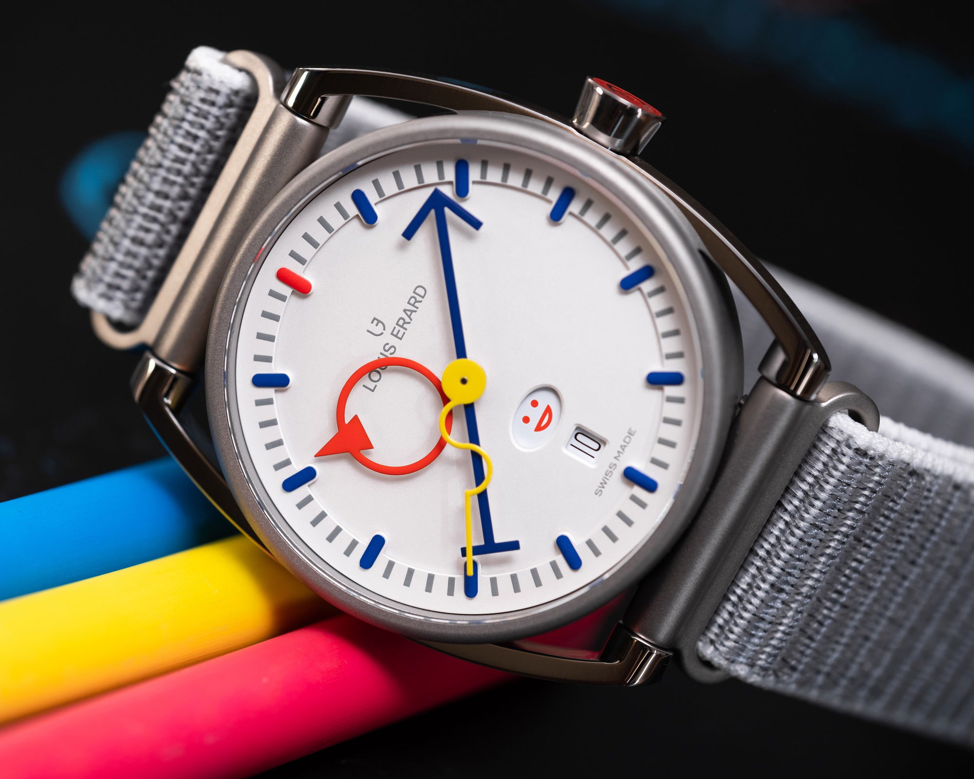 Louis Erard Excellence La Semaine Louis Erard x Alain Silberstein Blanche