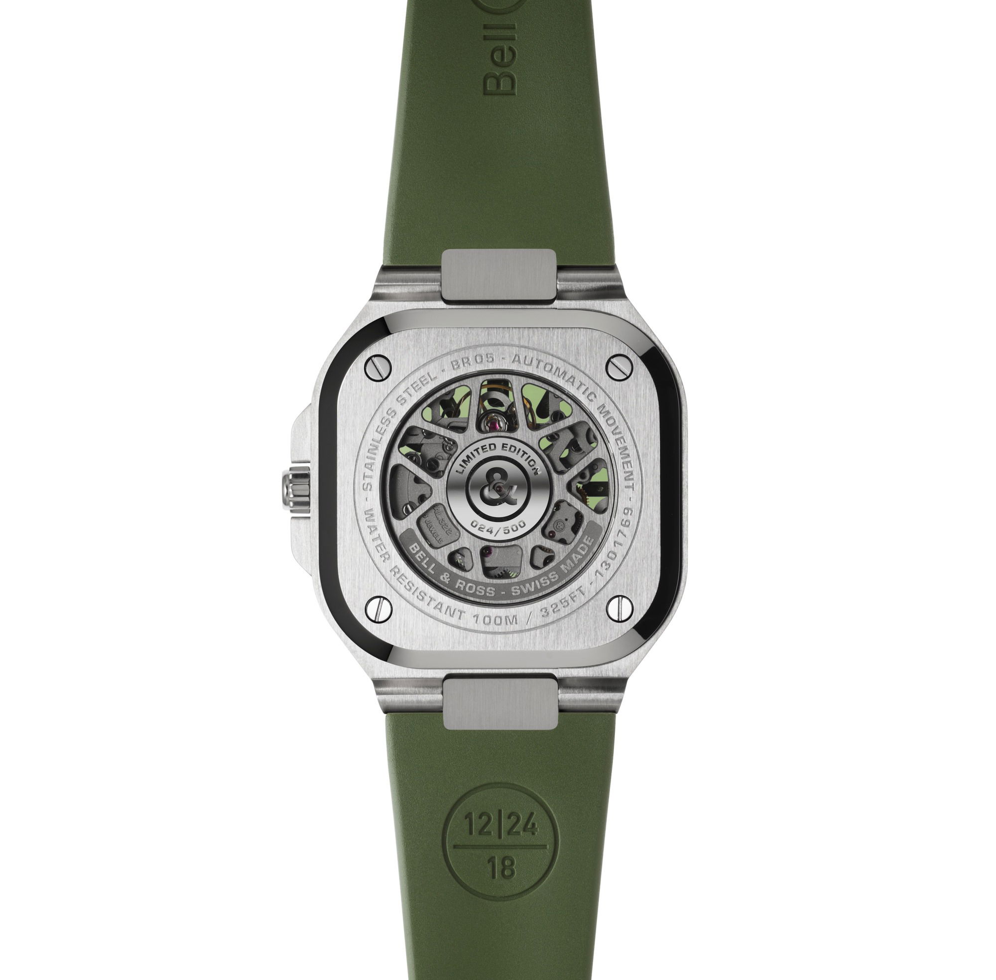 Bell &amp; Ross BR 05 Skeleton Green