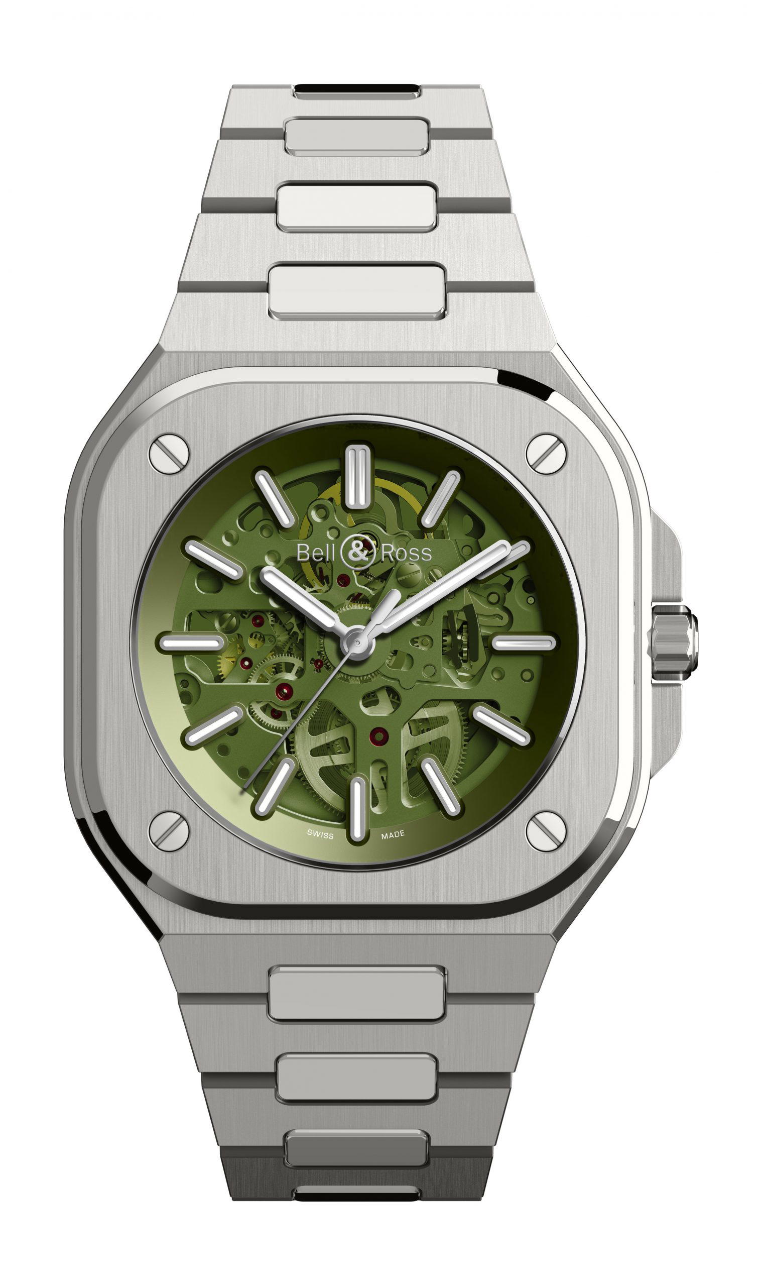 Bell & Ross BR 05 Skeleton Green