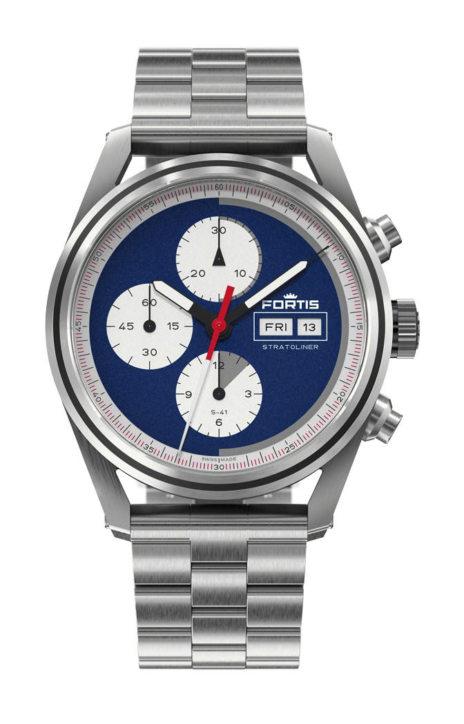Fortis Stratoliner S-41 Blue Japan