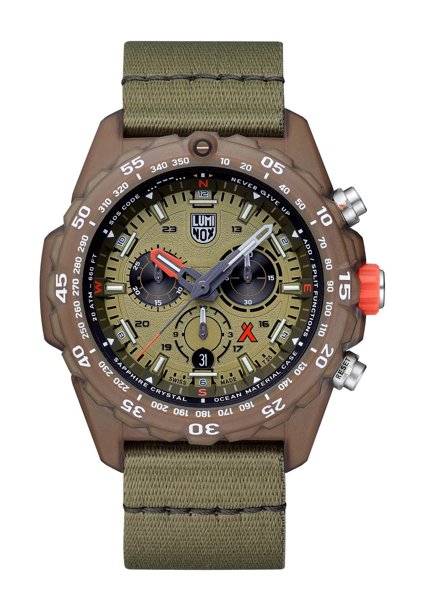 Luminox Bear Grylls Survival Master #tide Chronograph 3740 ECO
