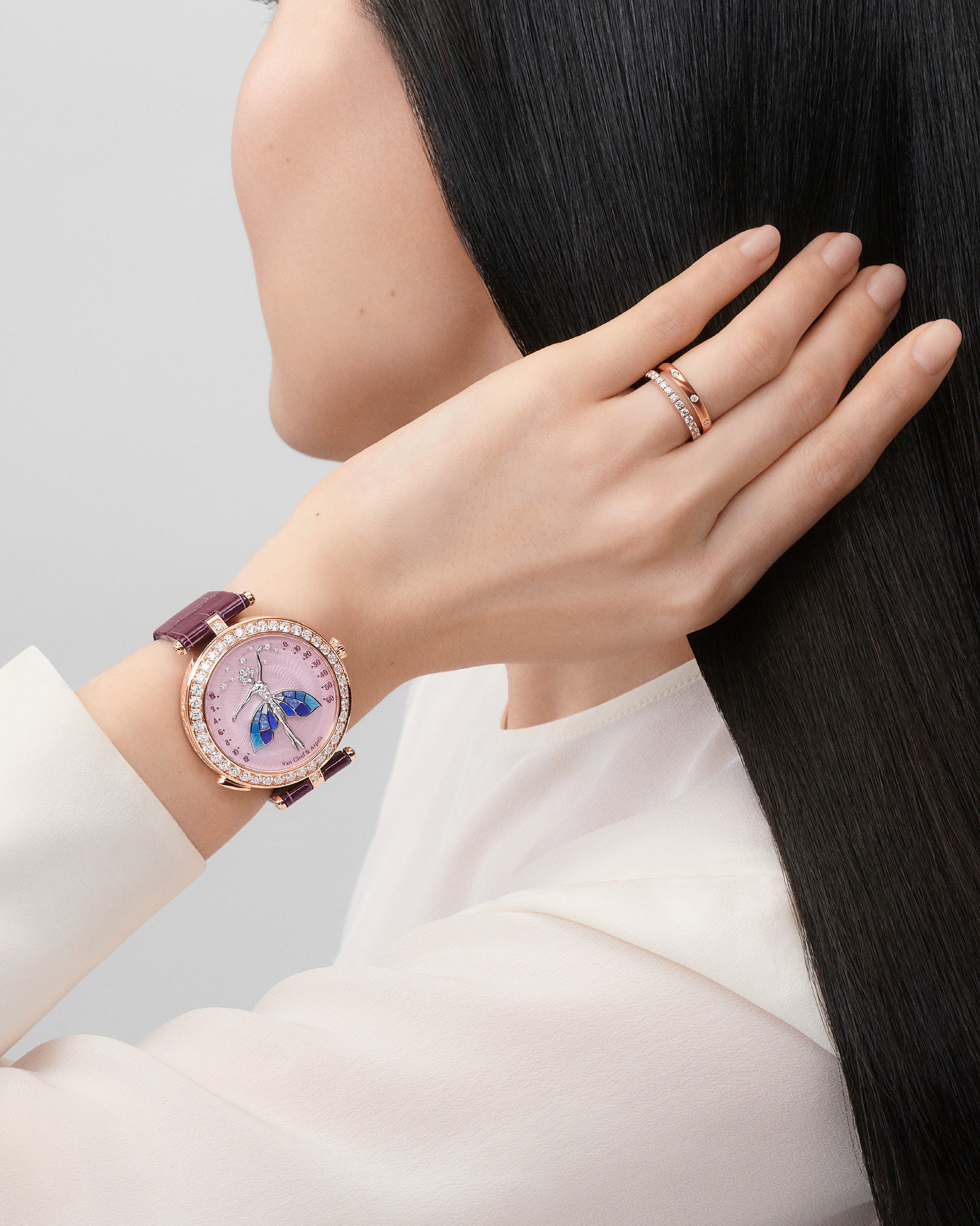 Lady Arpels Ballerine Enchantée Rose Gold Watch - Image 3