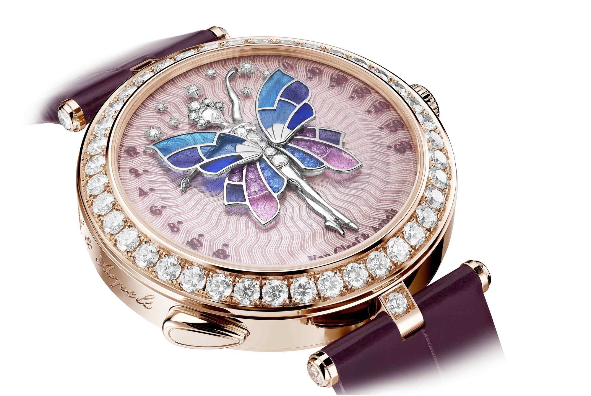 Van Cleef &amp; Arpels Lady Arpels Ballerine Enchantée Rose Gold Watch