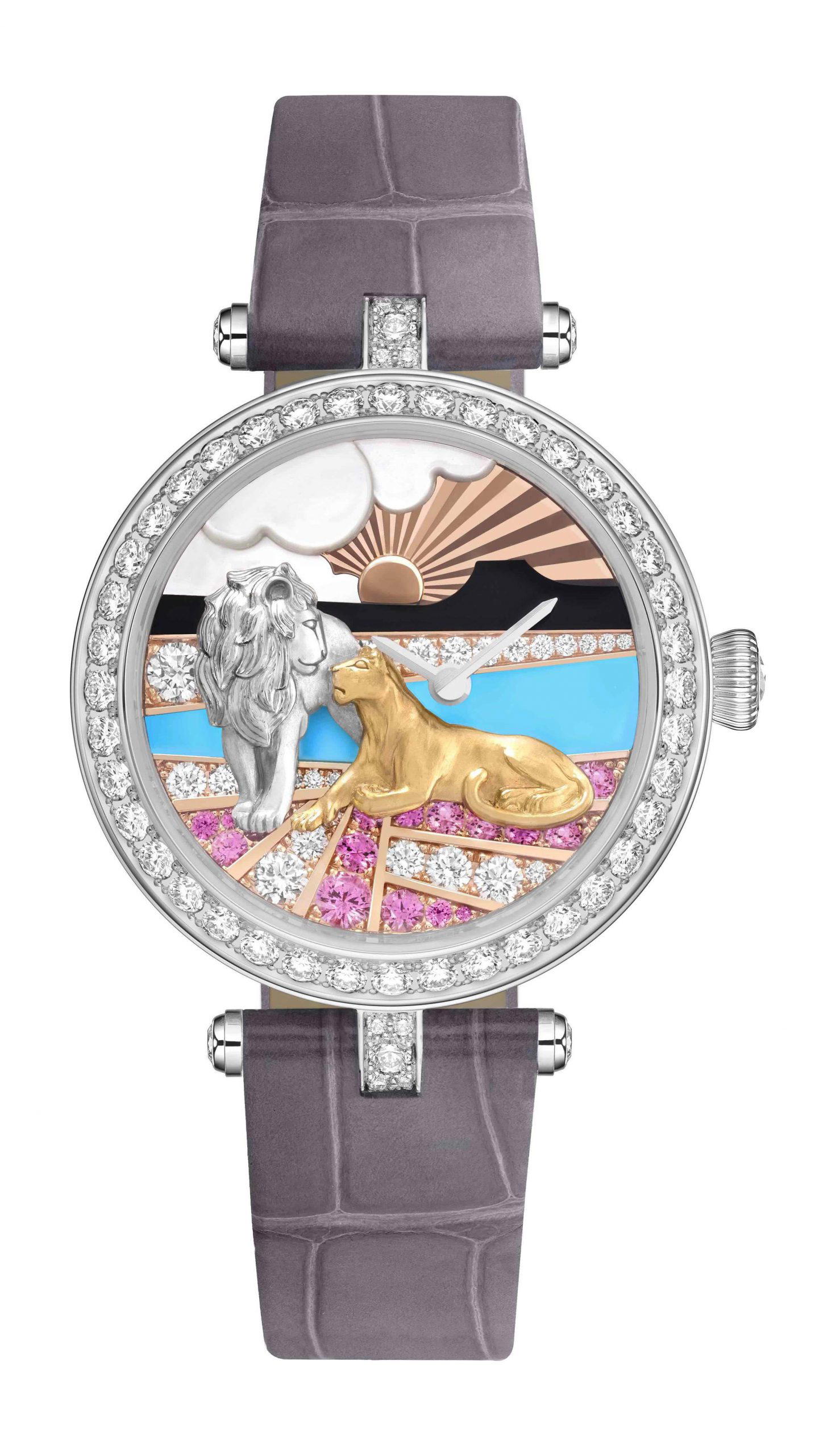 Van Cleef & Arpels Lady Duo de Lions Watch