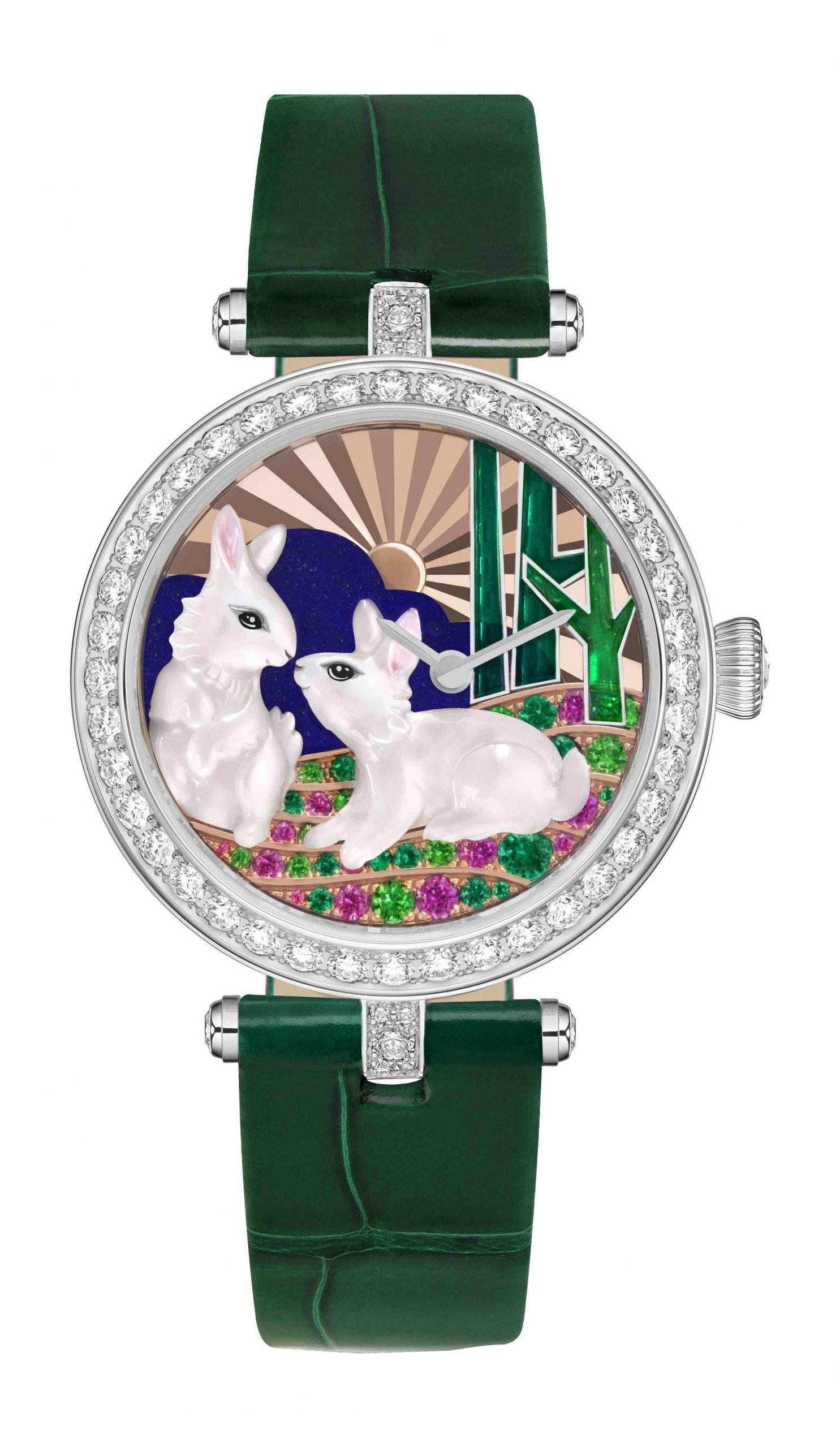 Van Cleef & Arpels Lady Duo de Lapins Watch