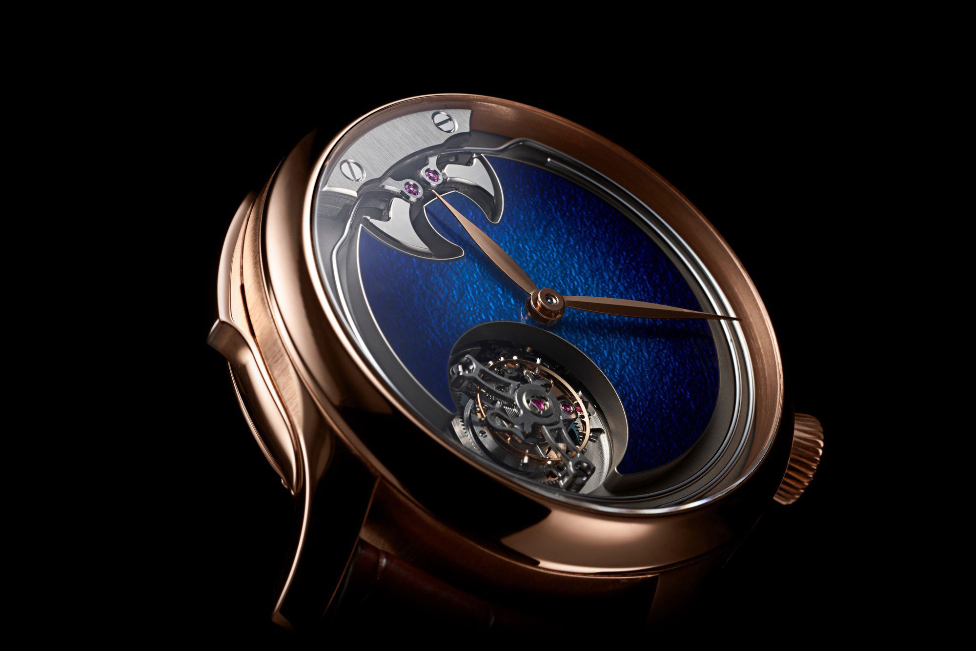 H. Moser &amp; Cie Endeavour Concept Minute Repeater Tourbillon Aqua Blue