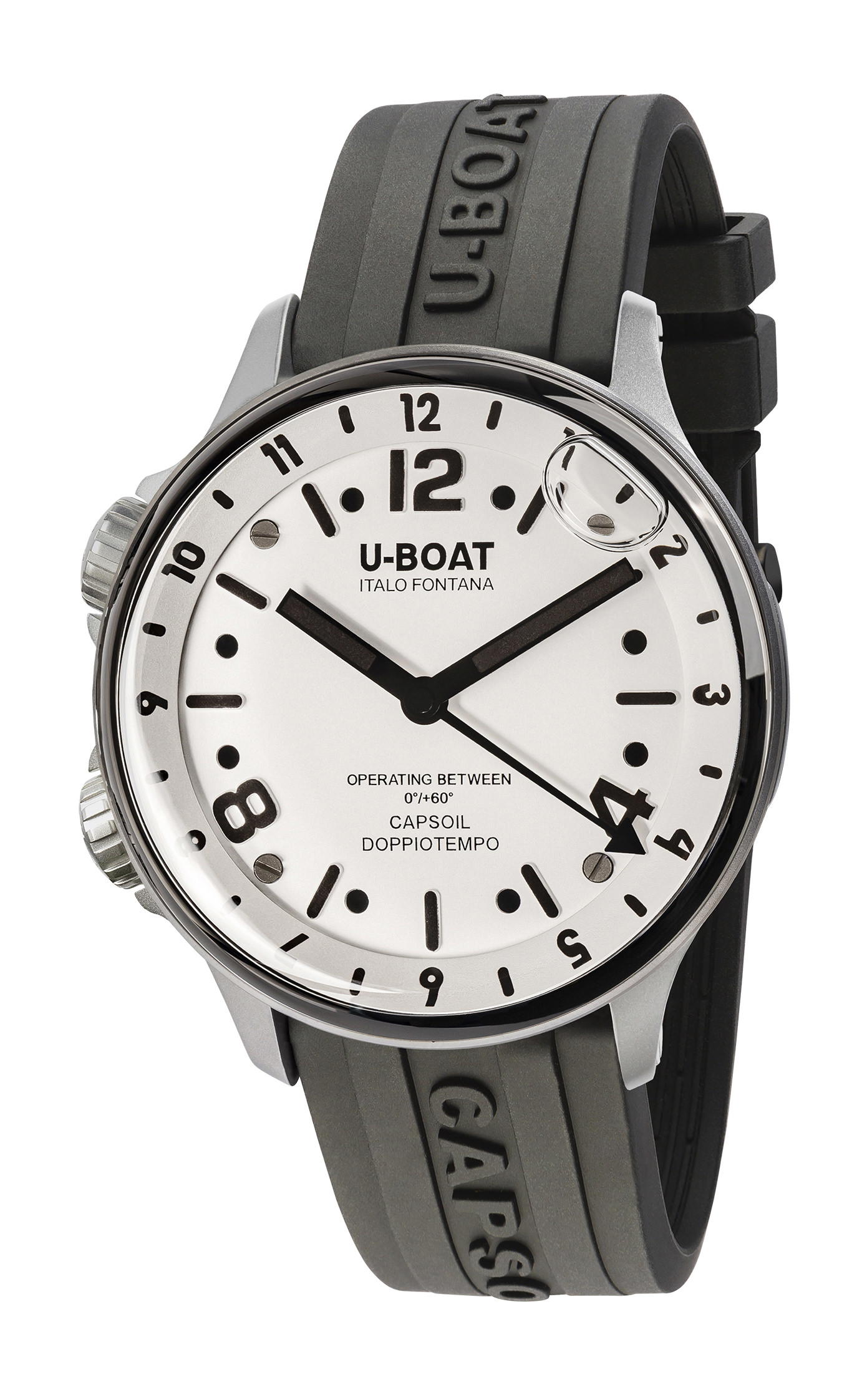 U-Boat Capsoil Doppiotempo 45 SS White