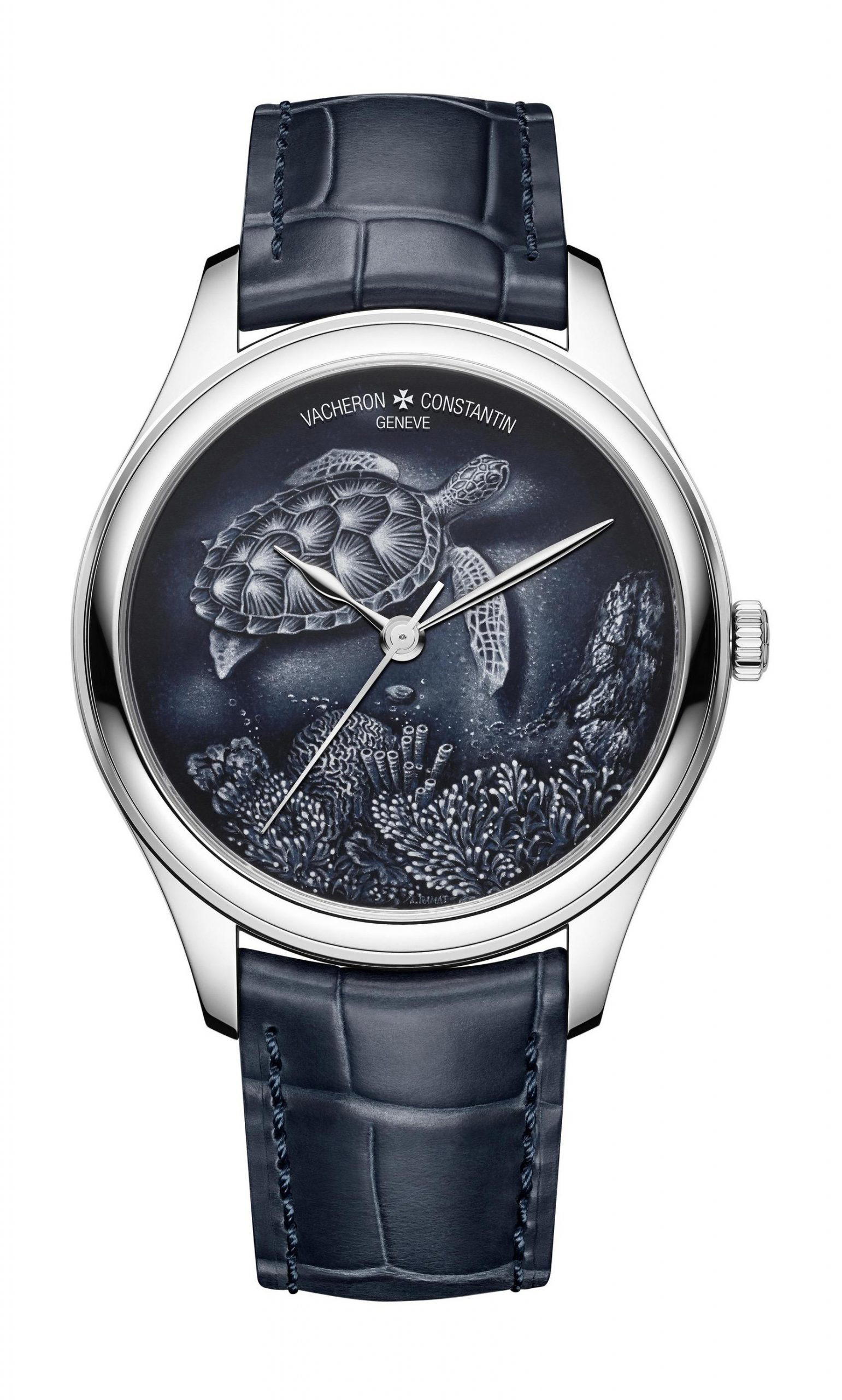 Vacheron Constantin “Les Royaumes Aquatiques®” Les Cabinotiers Grisaille – Turtle