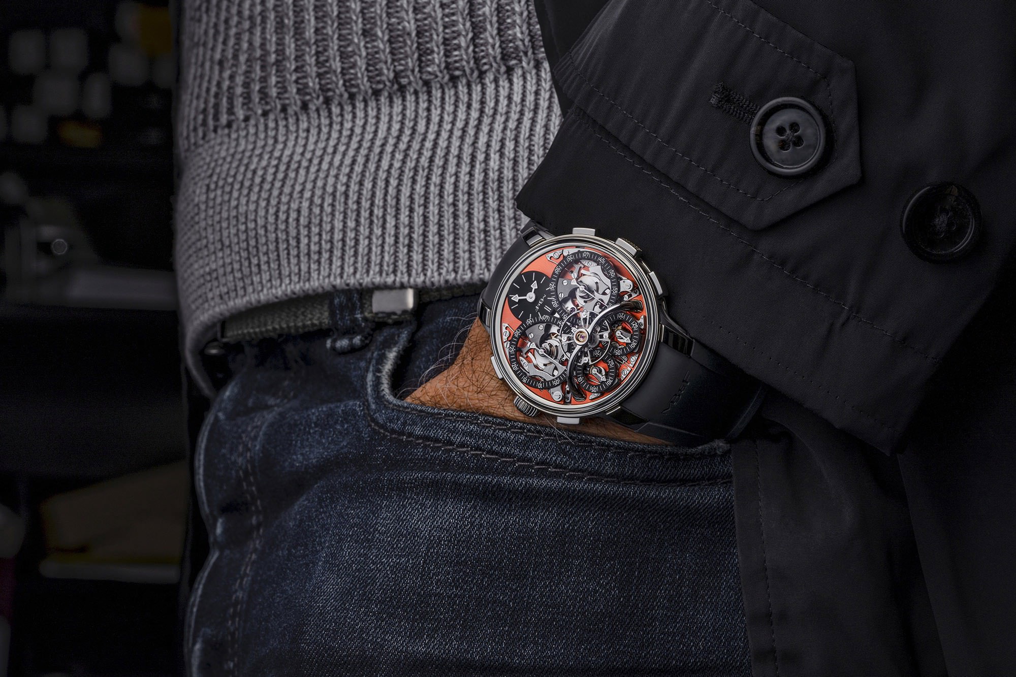 MB&F LM Sequential EVO Orange