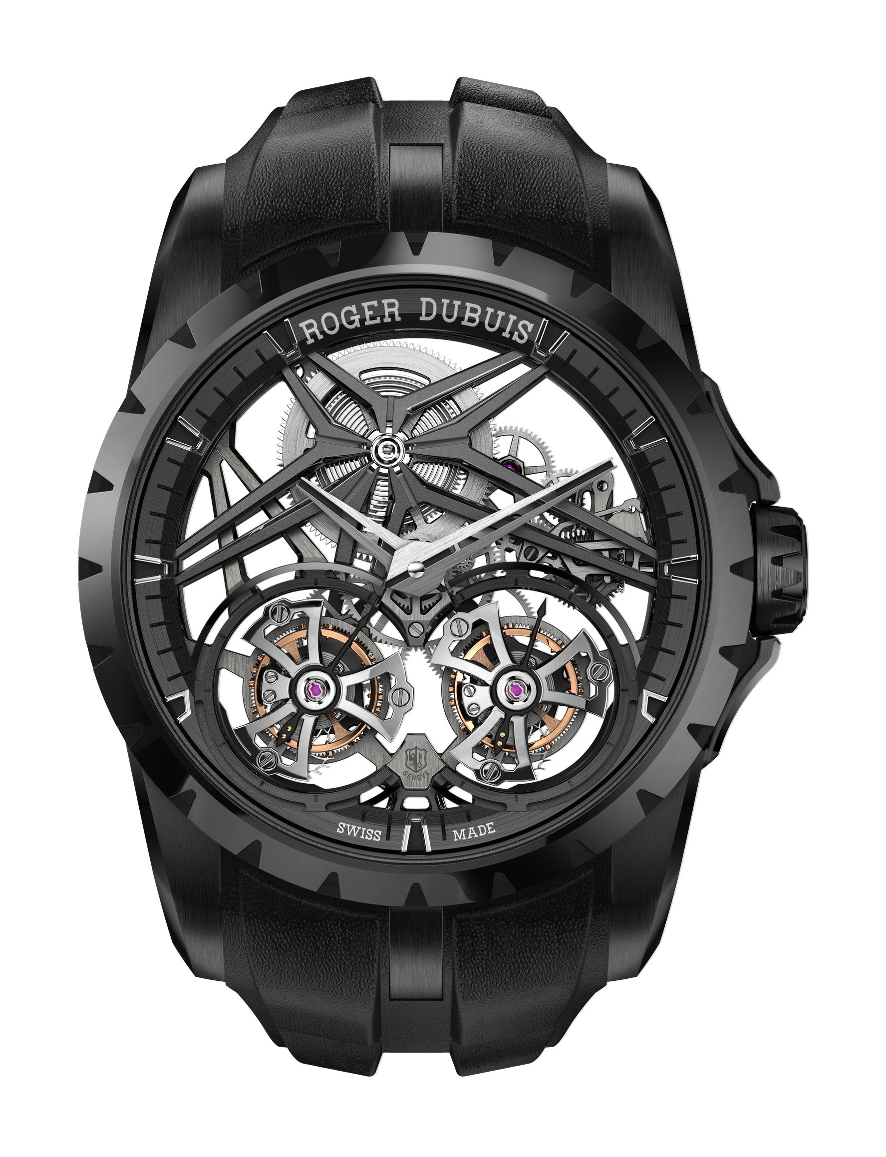 Excalibur Double Tourbillon Black Ceramic - Image 1