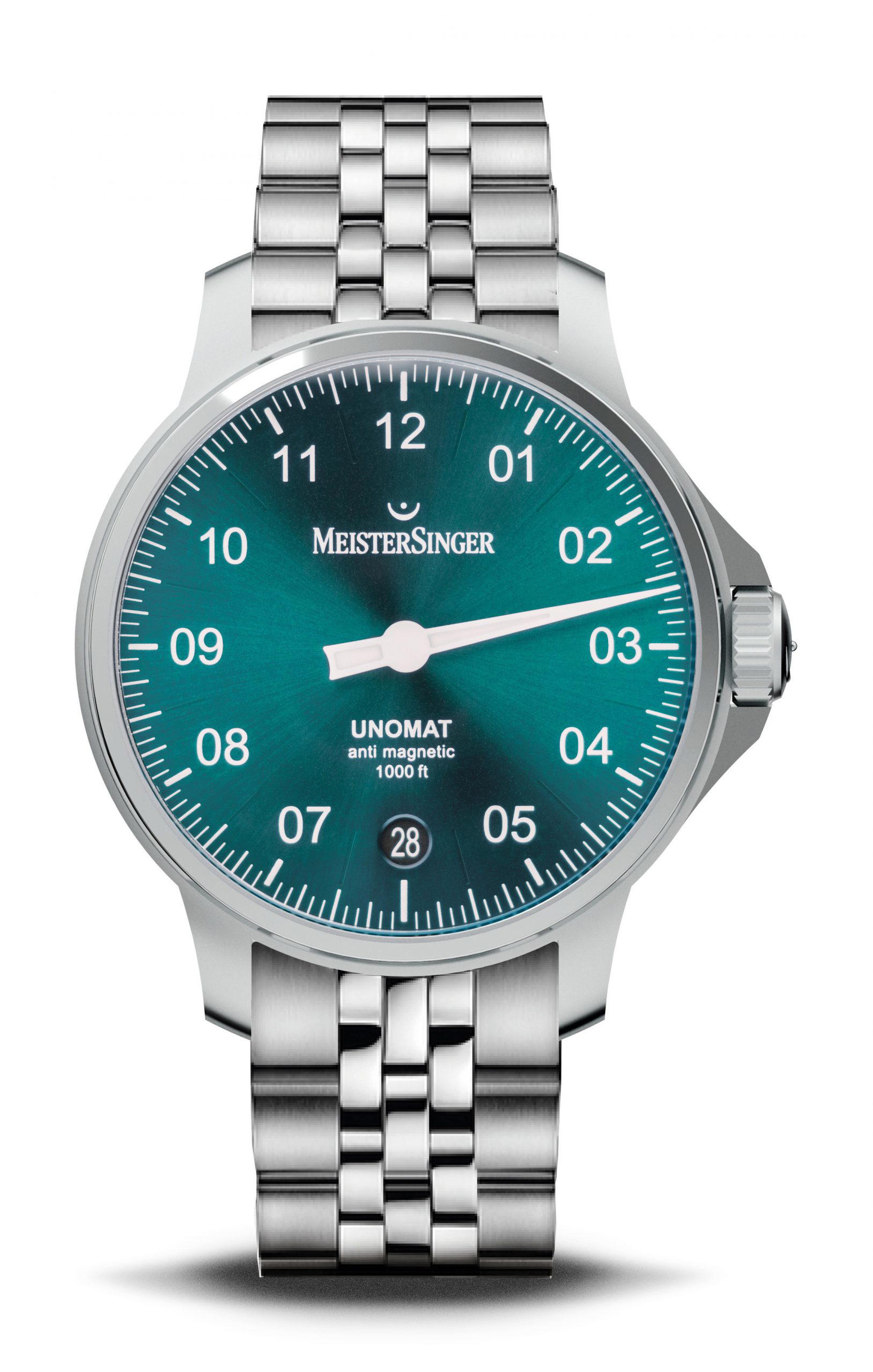 MeisterSinger Unomat Sunburst Medium Green