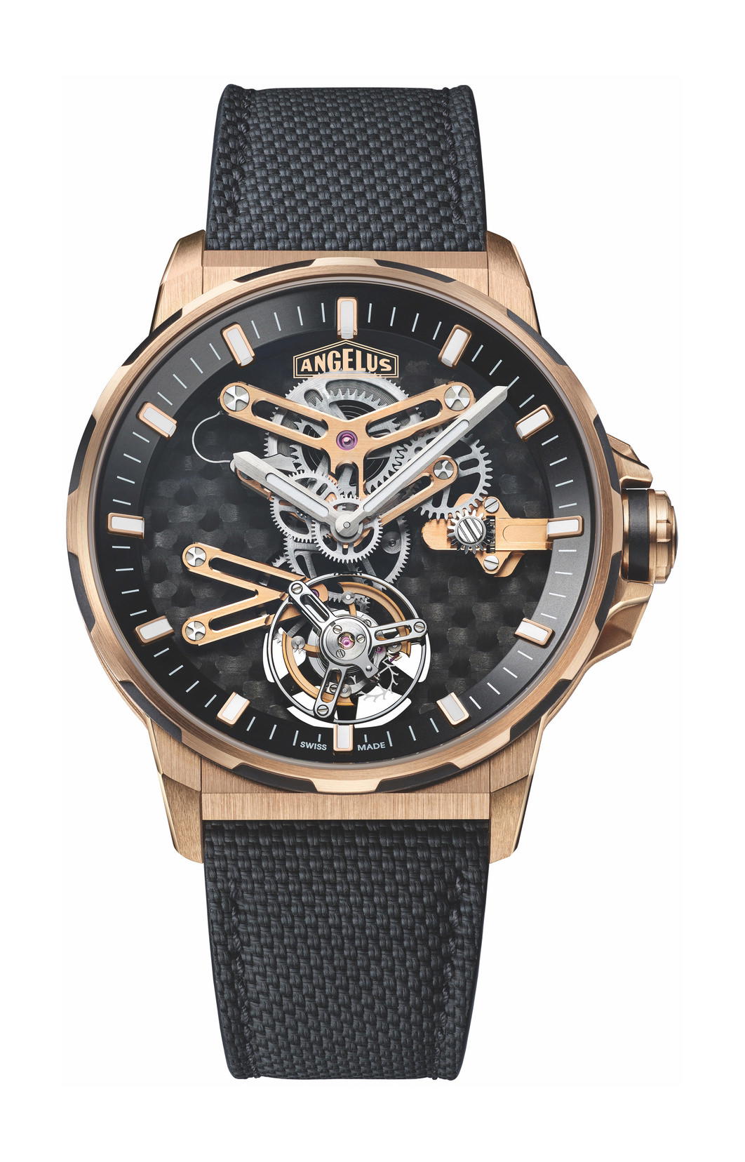 Angelus Gold & Carbon Flying Tourbillon