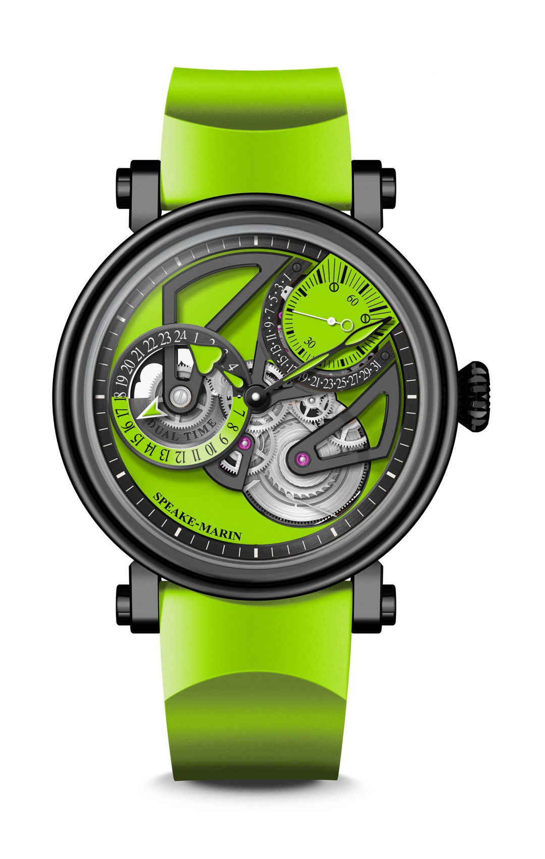 Openworked Dual Time Lime - Image 1