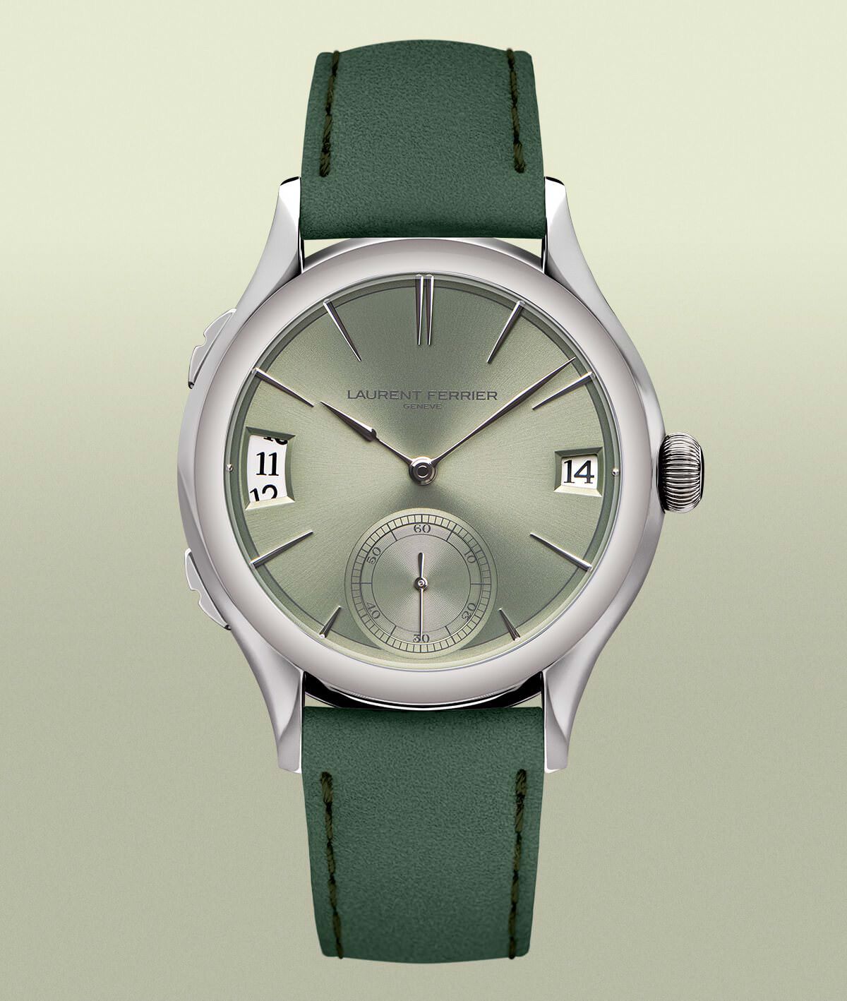 Laurent Ferrier Classic Traveller "Série Atelier" Magnetic Green