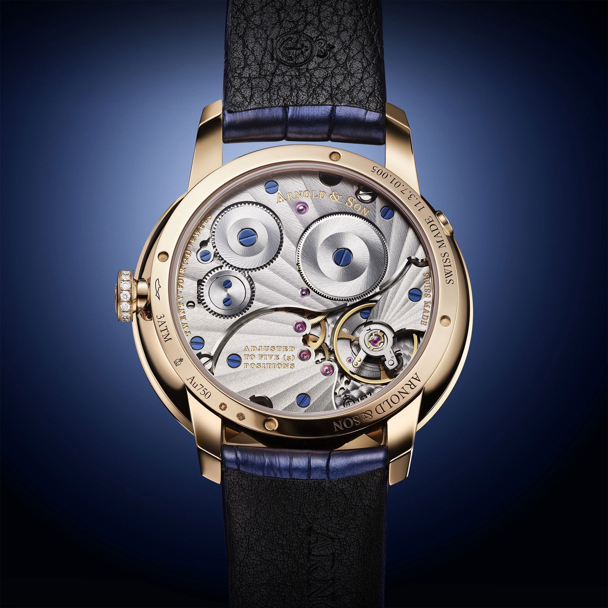 Arnold &amp; Son Perpetual Moon 38 Gold
