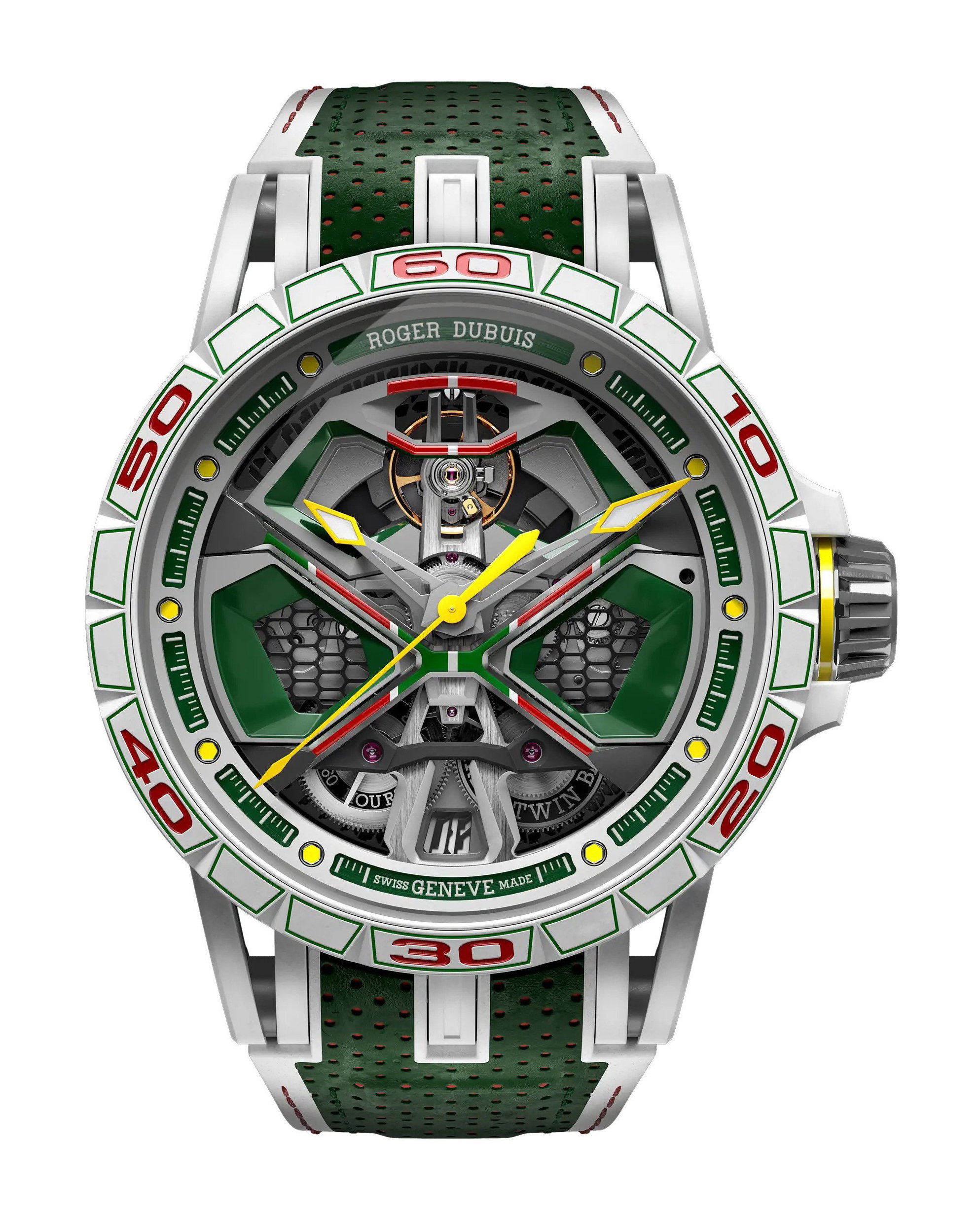 Excalibur Spider Monobalancier Huracan White MCF - Image 1