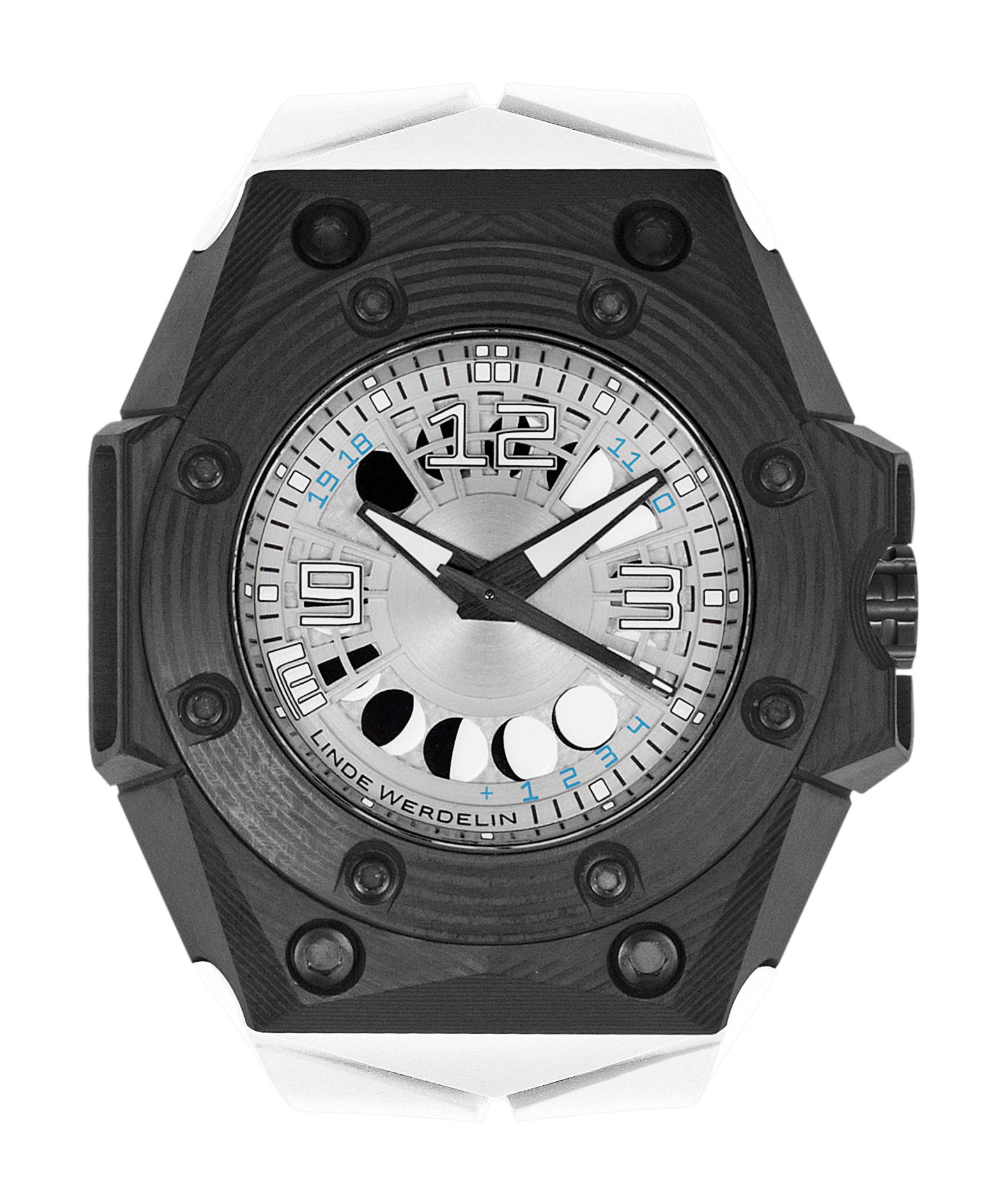 Linde Werdelin Oktopus Moon 3DTP White