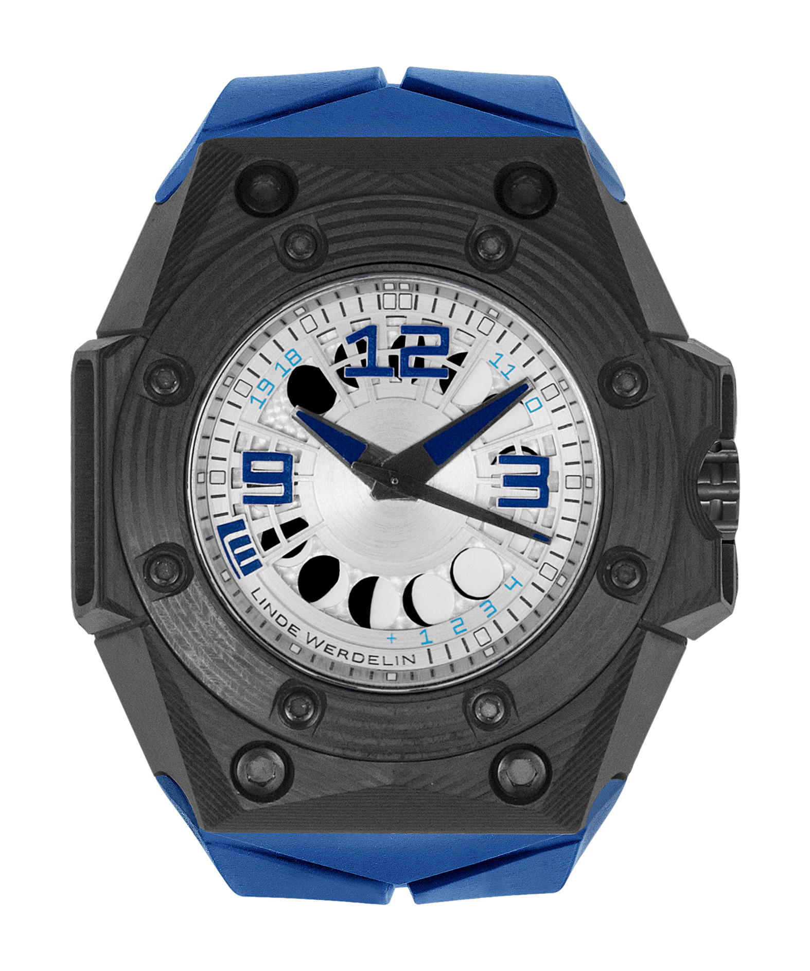 Linde Werdelin Oktopus Moon 3DTP Blue