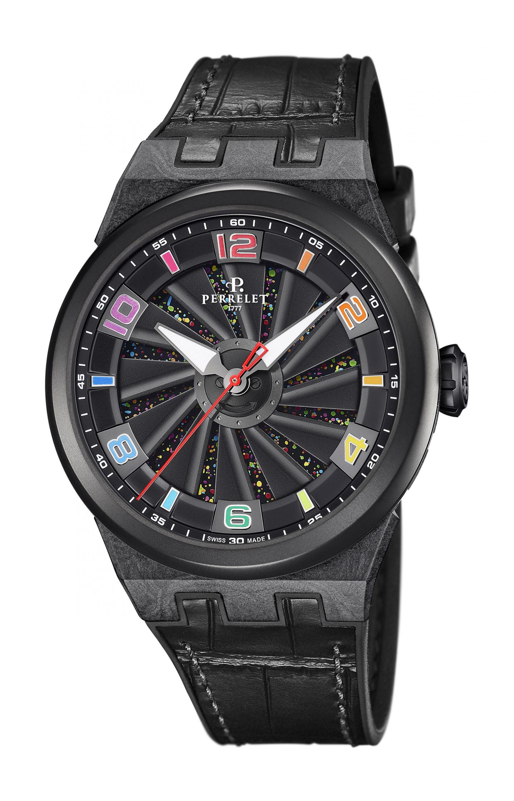 Perrelet Turbine Rainbow Carbon