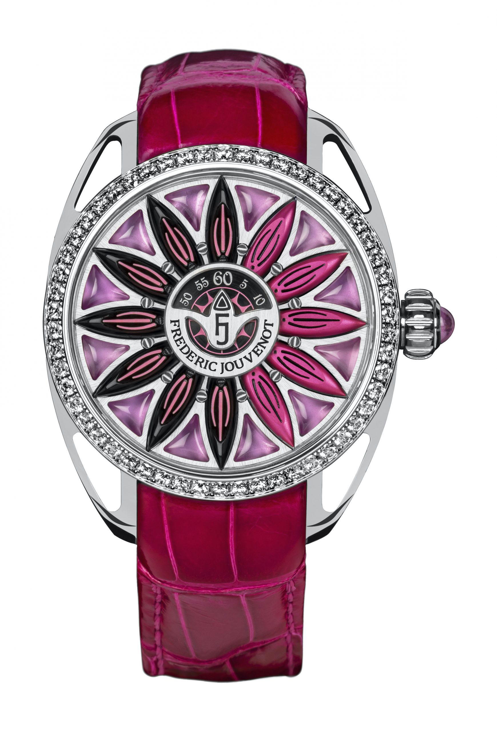 Frederic Jouvenot Surya White Gold Pink Sapphire