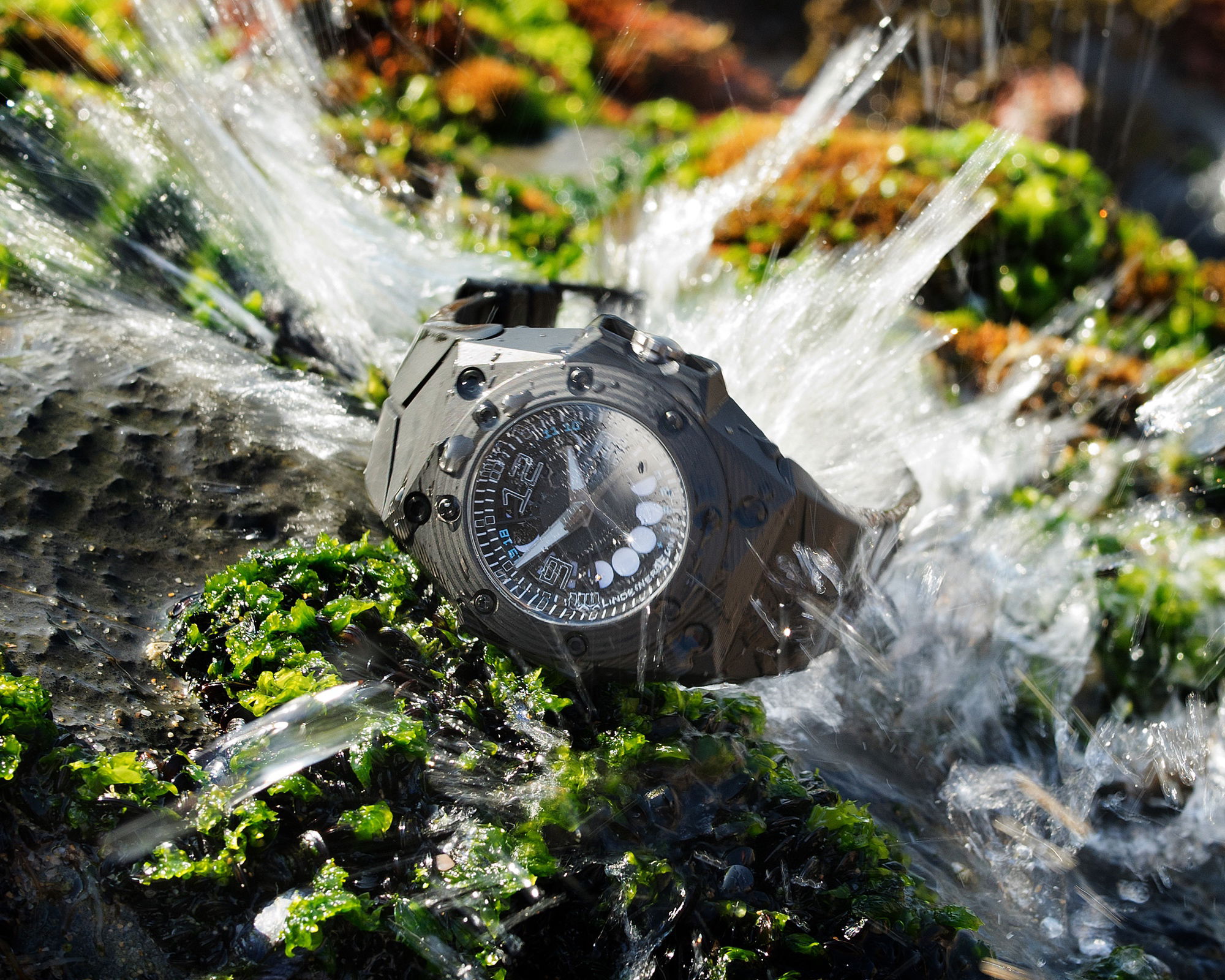 Linde Werdelin Oktopus Moon 3DTP Black Ink