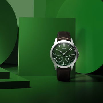 Czapek Quai des Bergues Emerald Green L