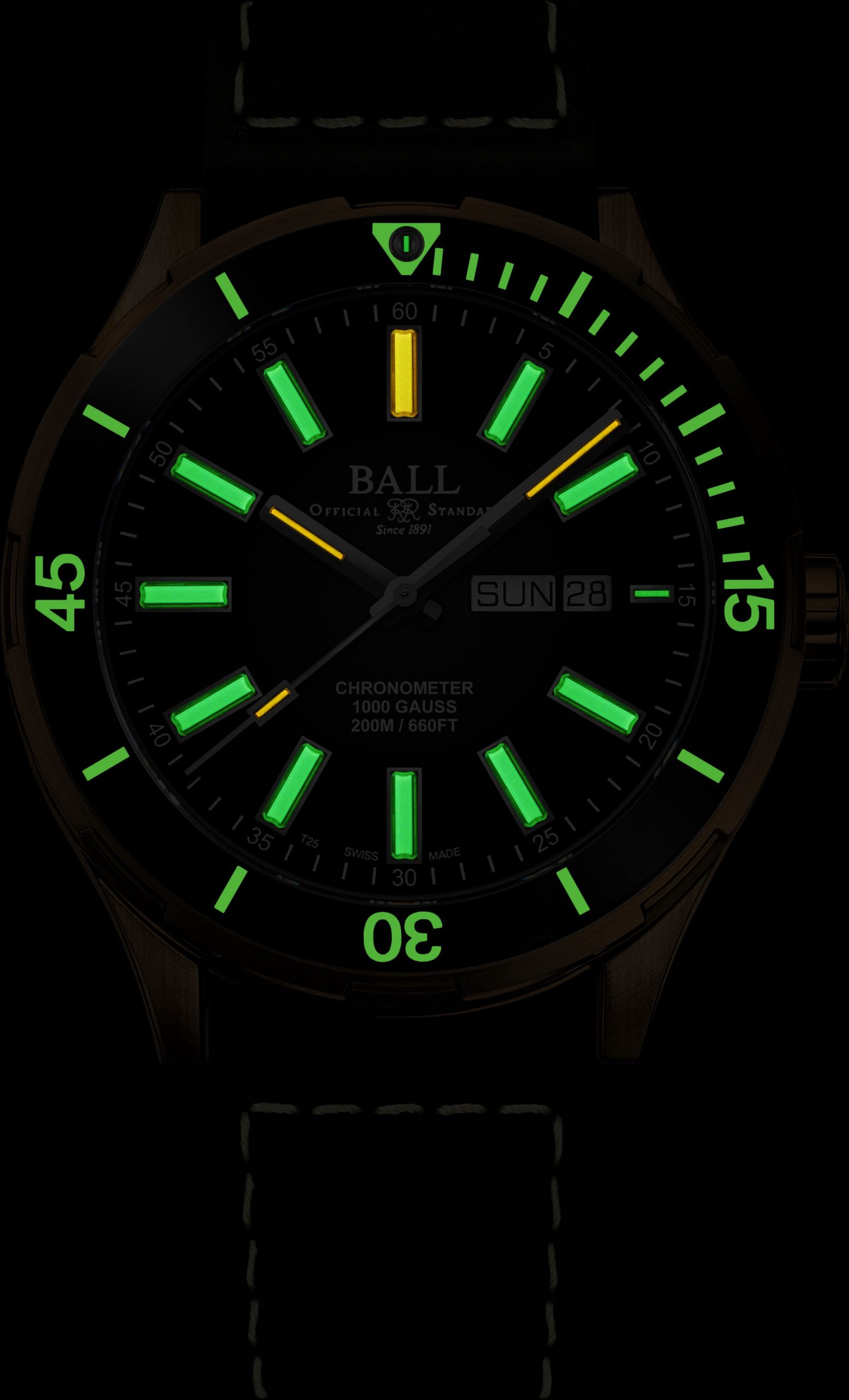 Ball Watch Roadmaster Marvelight Bronze