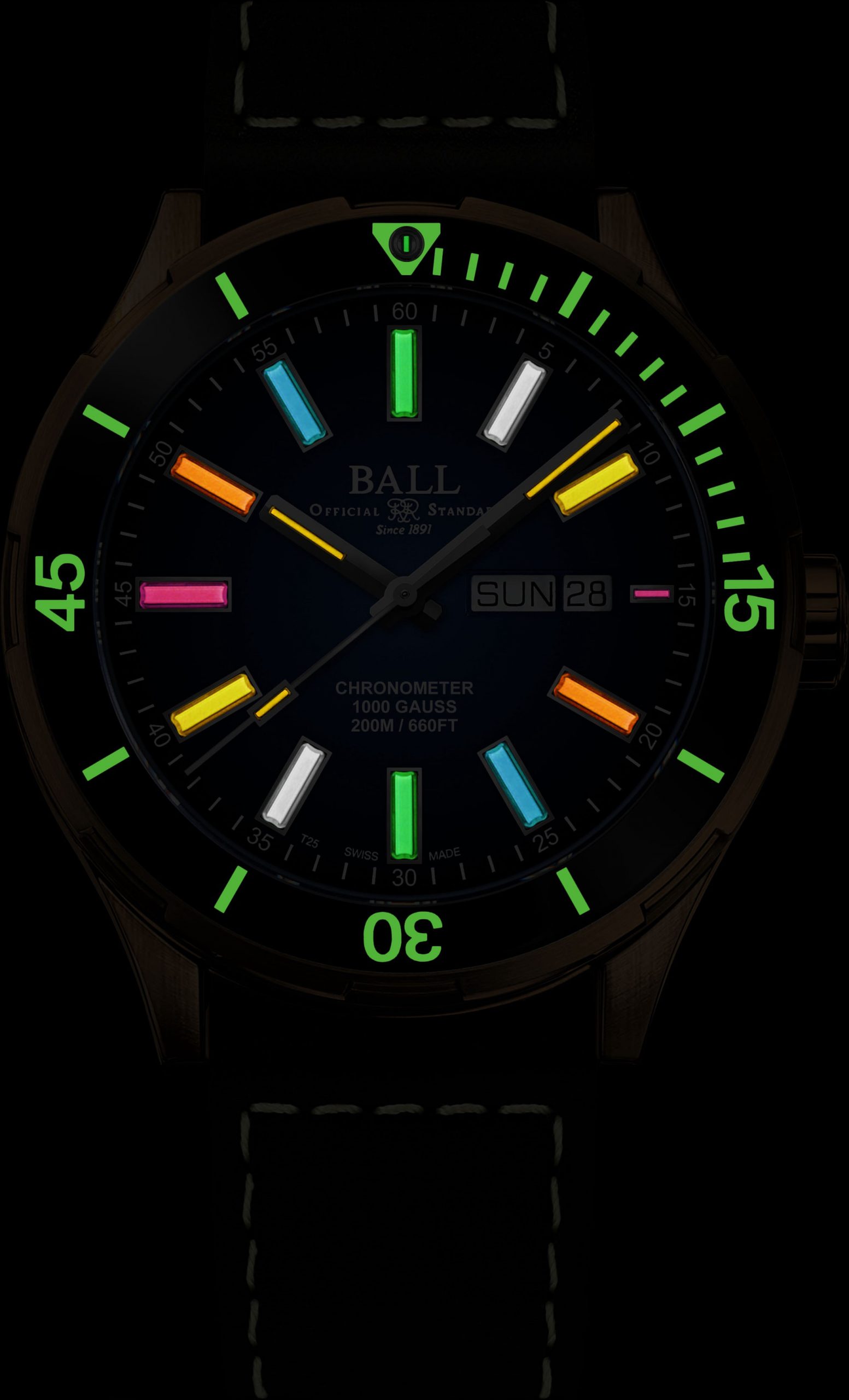 Ball Watch Roadmaster Marvelight Bronze