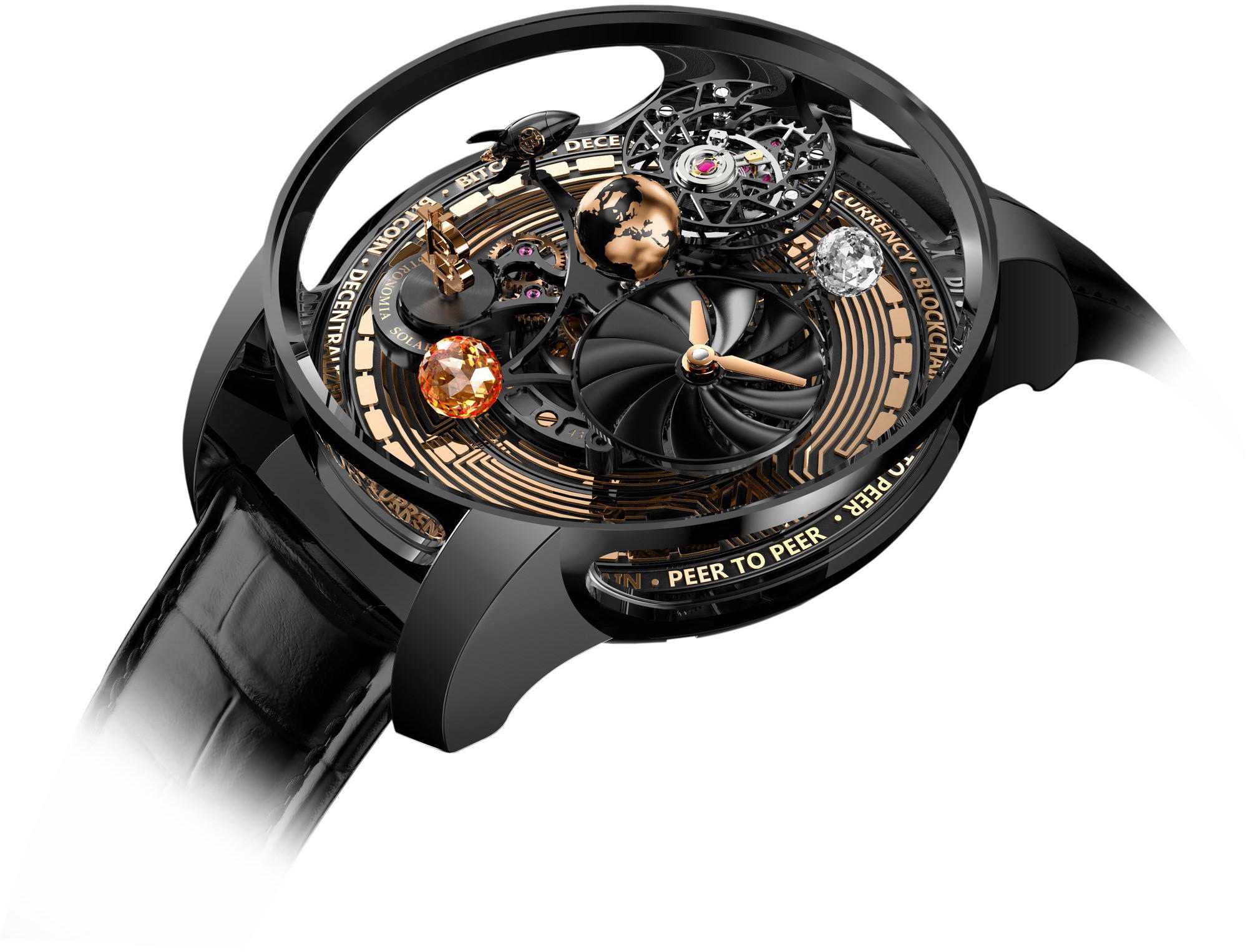 Jacob & Co Astronomia Solar Bitcoin