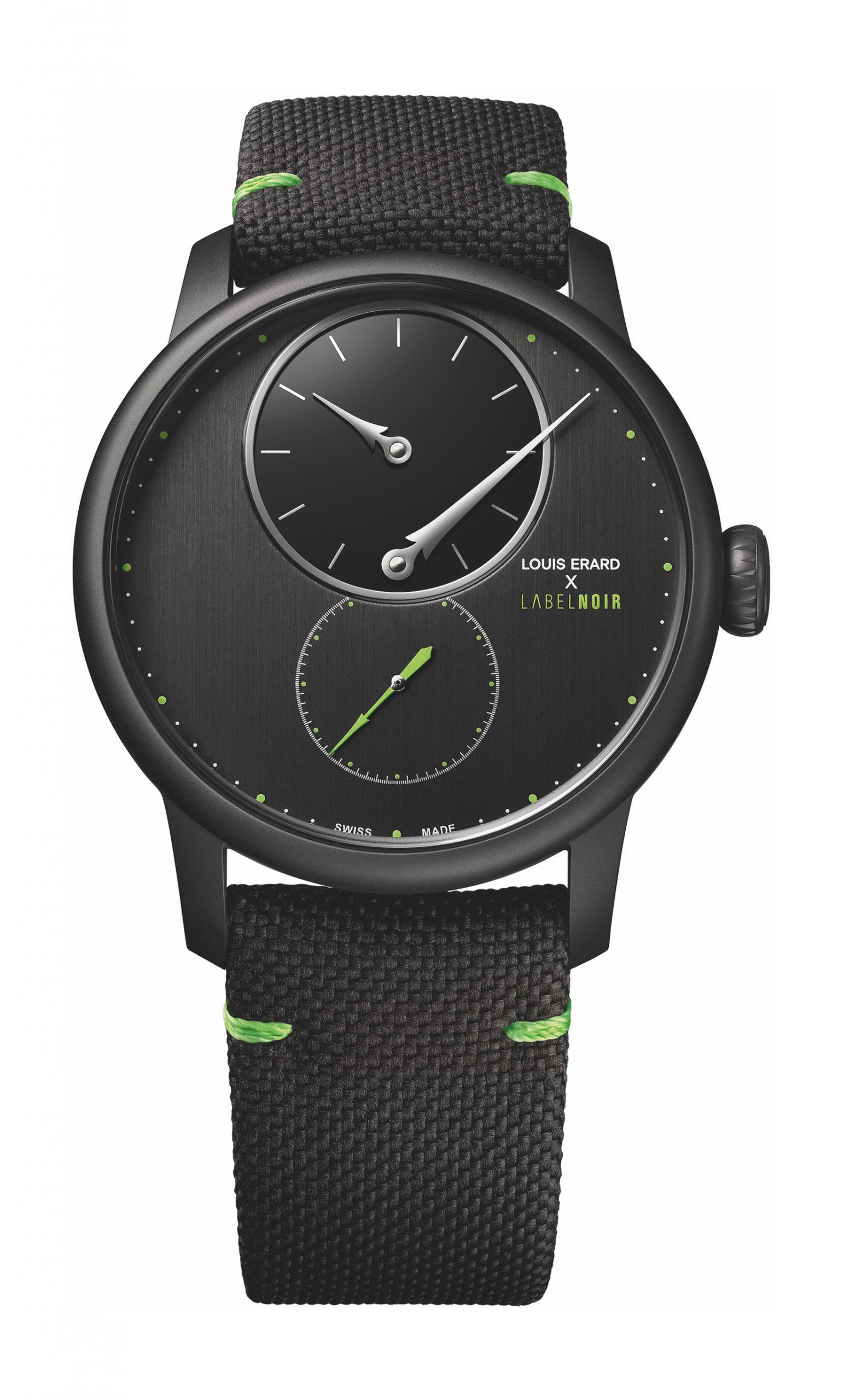 Louis Erard Excellence Le Régulateur Louis Erard x Label Noir