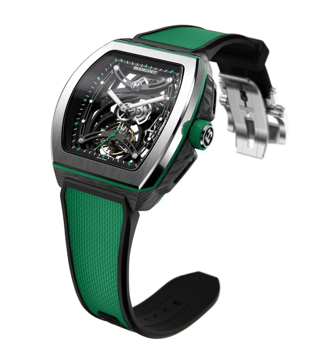 Bianchet Tourbillon B1.618 Openwork Titanium Carbon