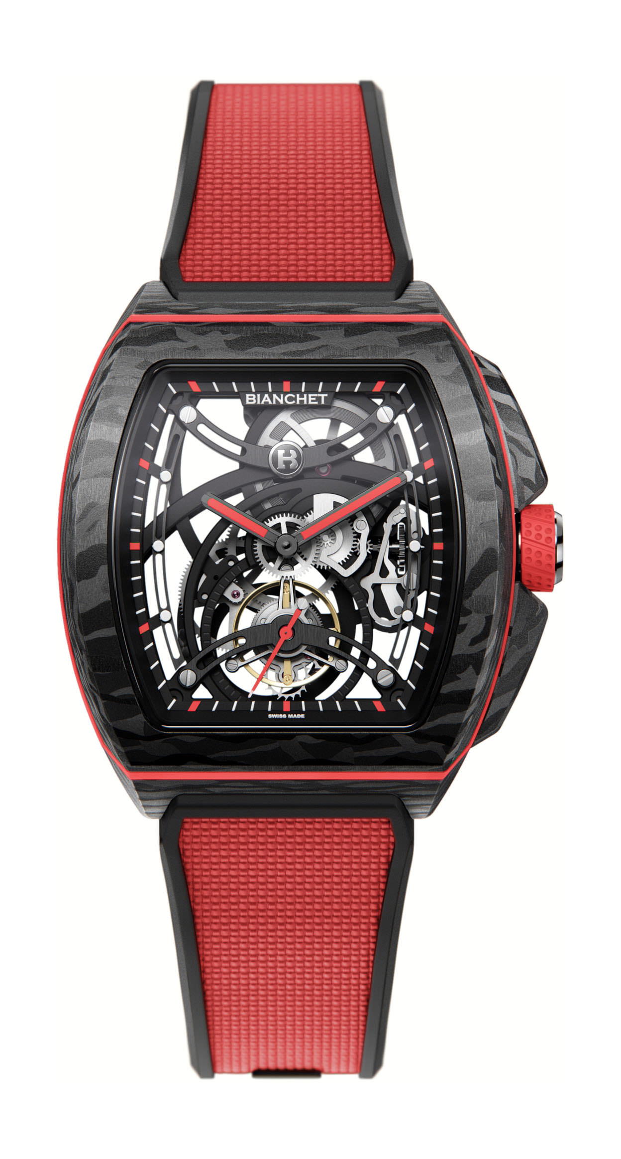 Bianchet Carbon Red Tourbillon B1.618 Openwork