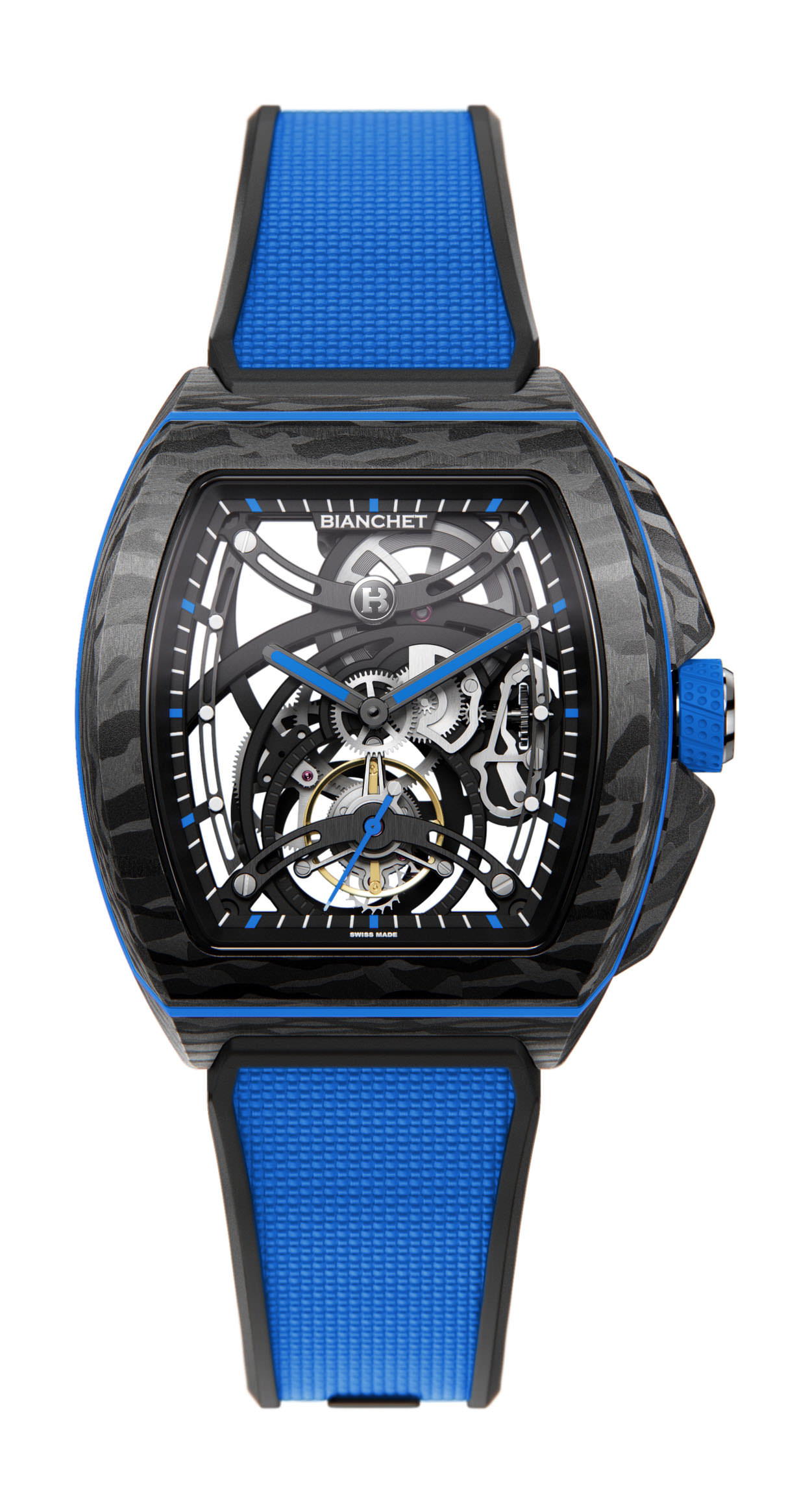 Bianchet Carbon Ocean Blue Tourbillon B1.618 Openwork