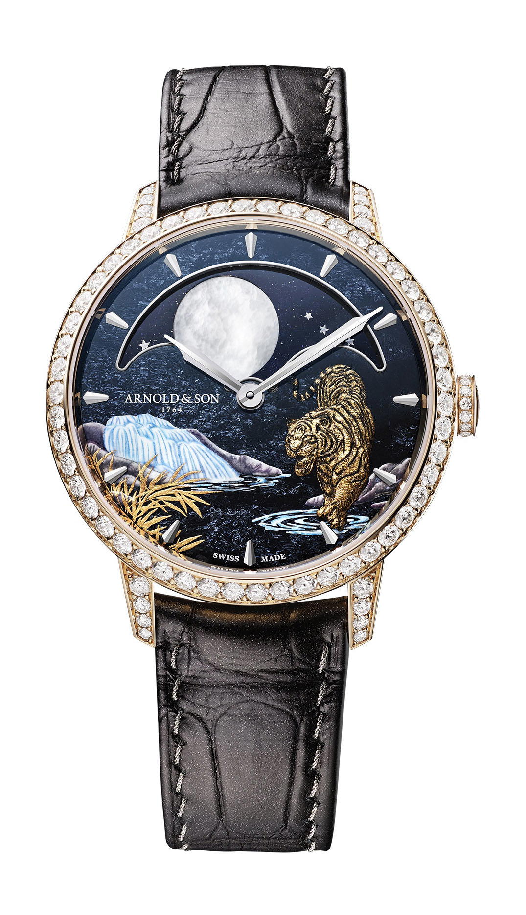 Arnold & Son Perpetual Moon 38 Red Gold “Year of the Tiger”