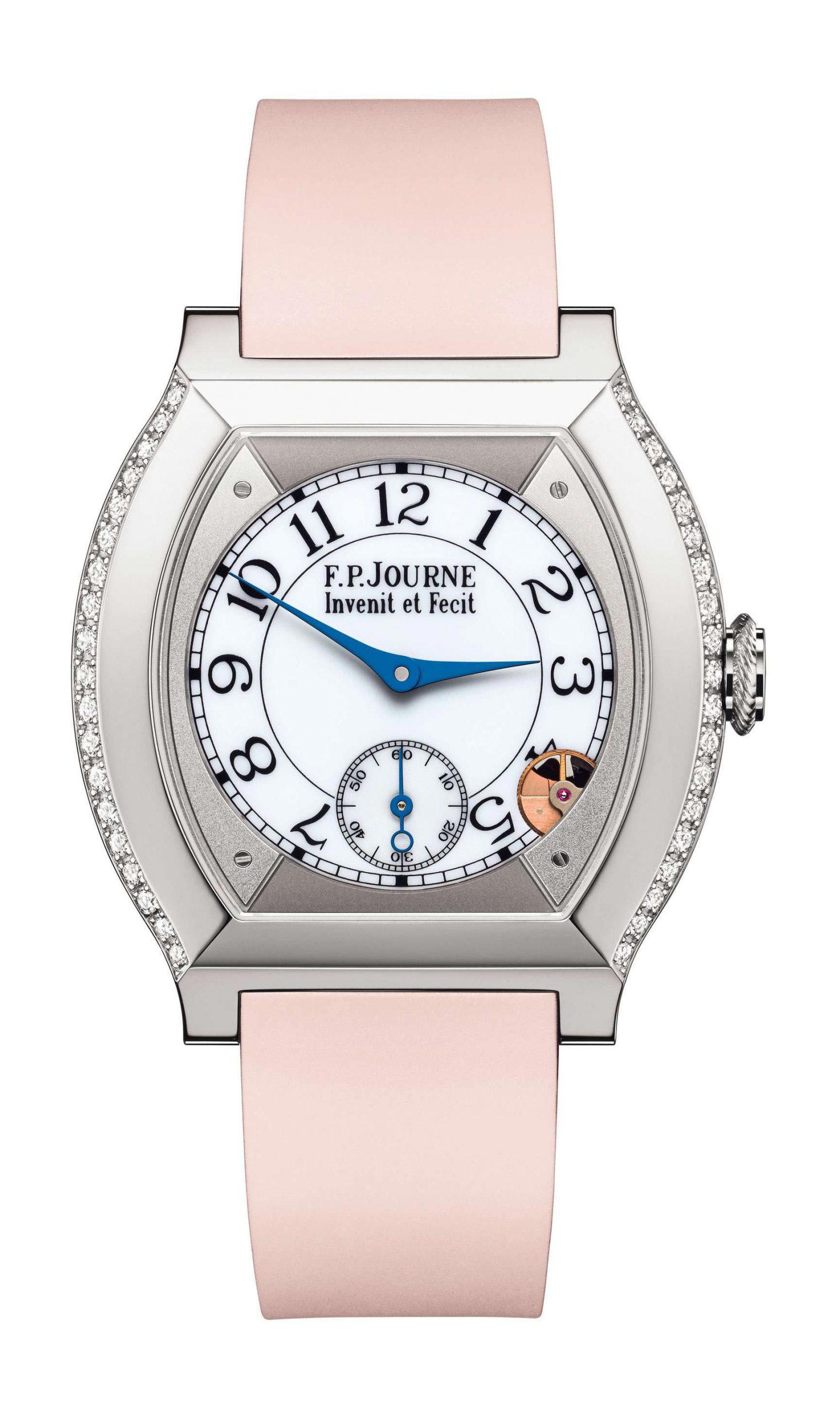 F.P.Journe élégante 40 Titanium 2 Rows of Diamonds