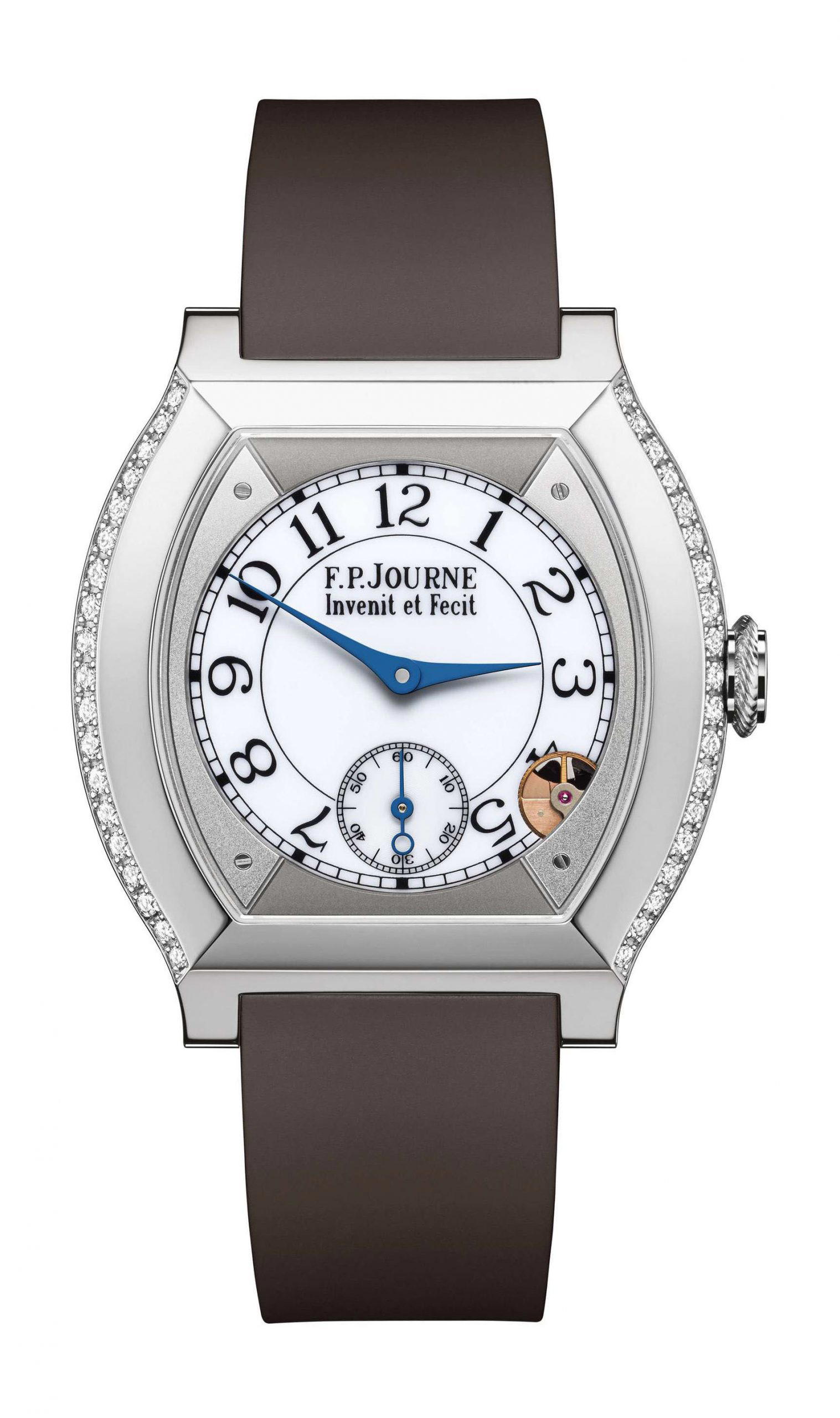 F.P.Journe élégante 40 Titanium 2 Rows of Diamonds