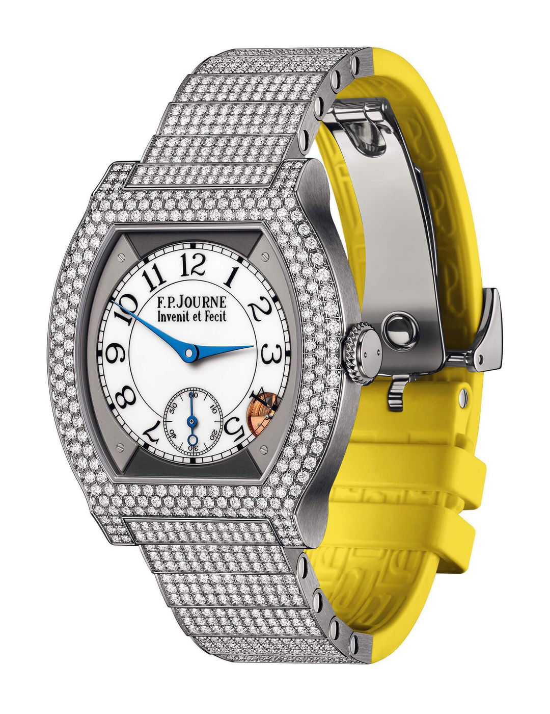 élégante 40 Titanium 12 Rows of Diamonds with Set Bracelet - Image 1