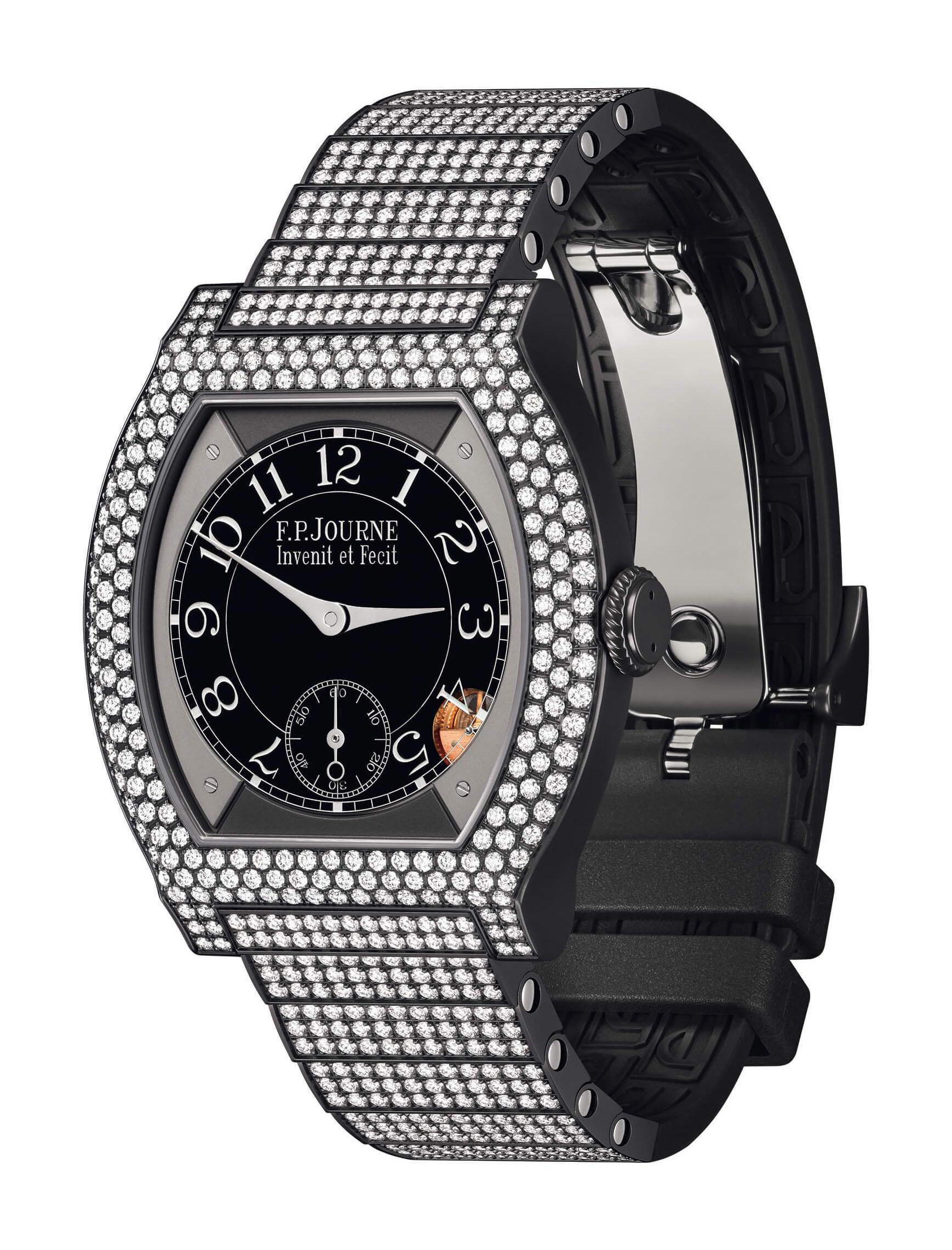 F.P.Journe élégante 40 Titalyt 12 Rows of Diamonds with Set Bracelet
