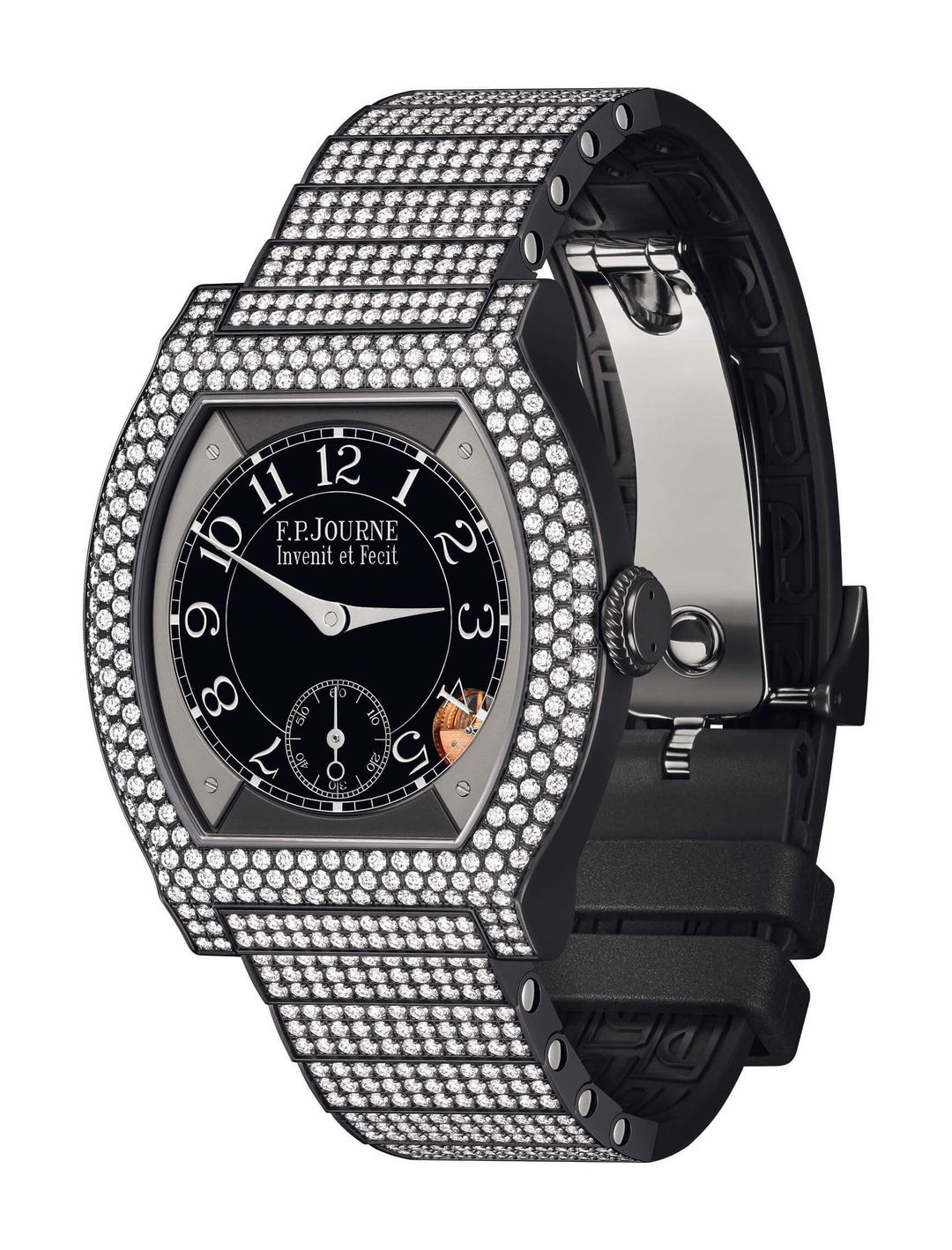 élégante 40 Titalyt 12 Rows of Diamonds with Set Bracelet - Image 1
