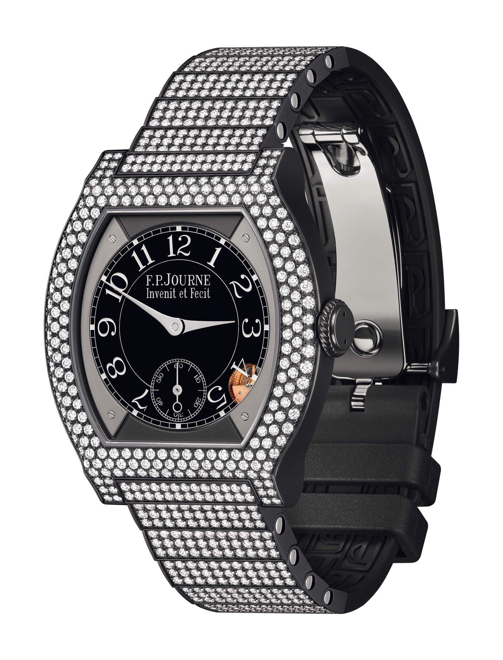 élégante 40 Titalyt 12 Rows of Diamonds with Set Bracelet