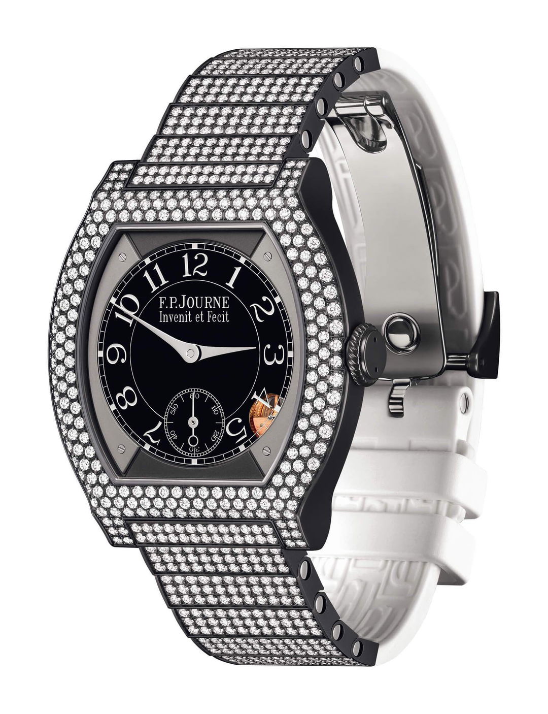 élégante 40 Titalyt 12 Rows of Diamonds with Set Bracelet - Image 1