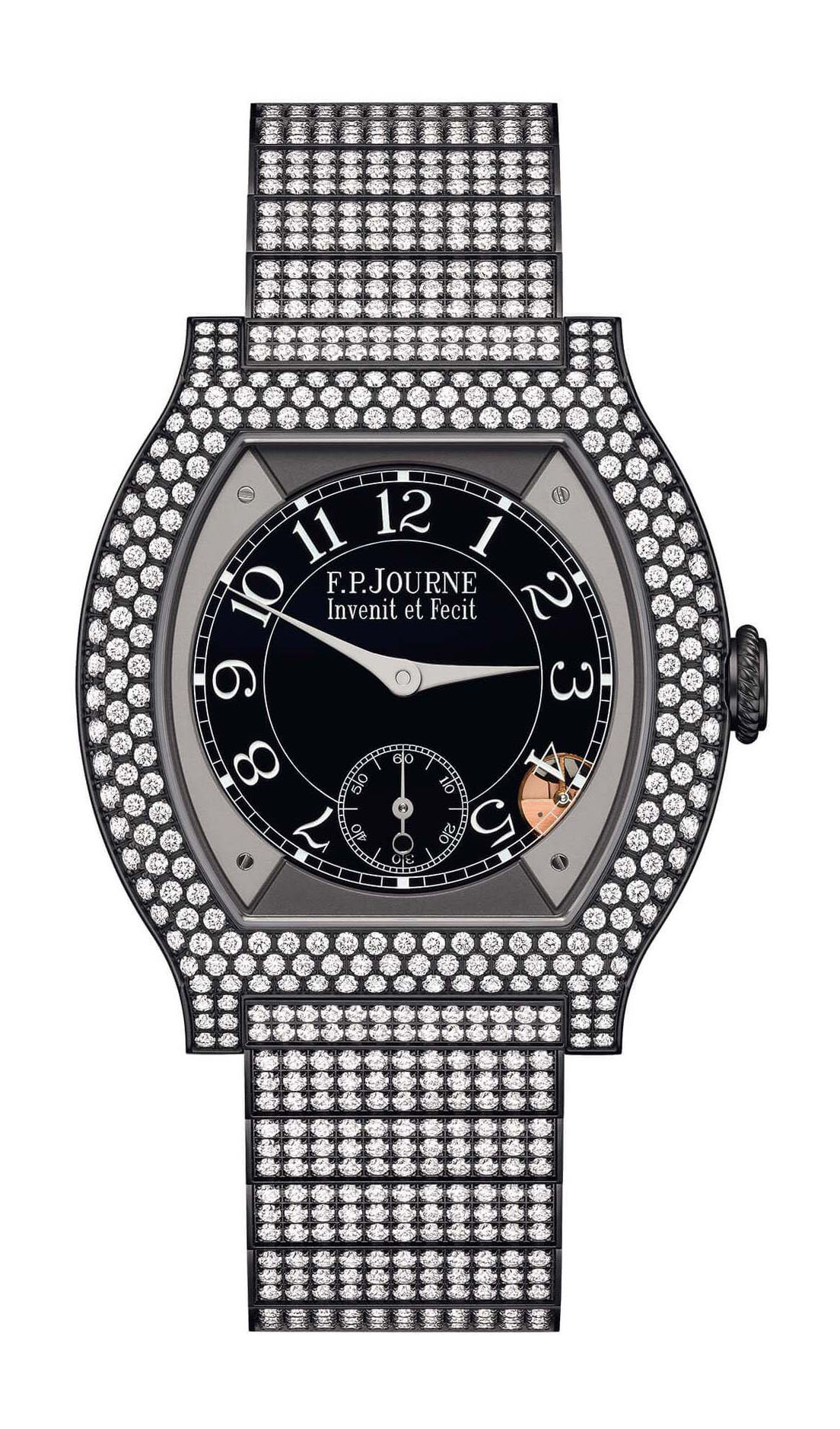 élégante 40 Titalyt 12 Rows of Diamonds with Set Bracelet - Image 2
