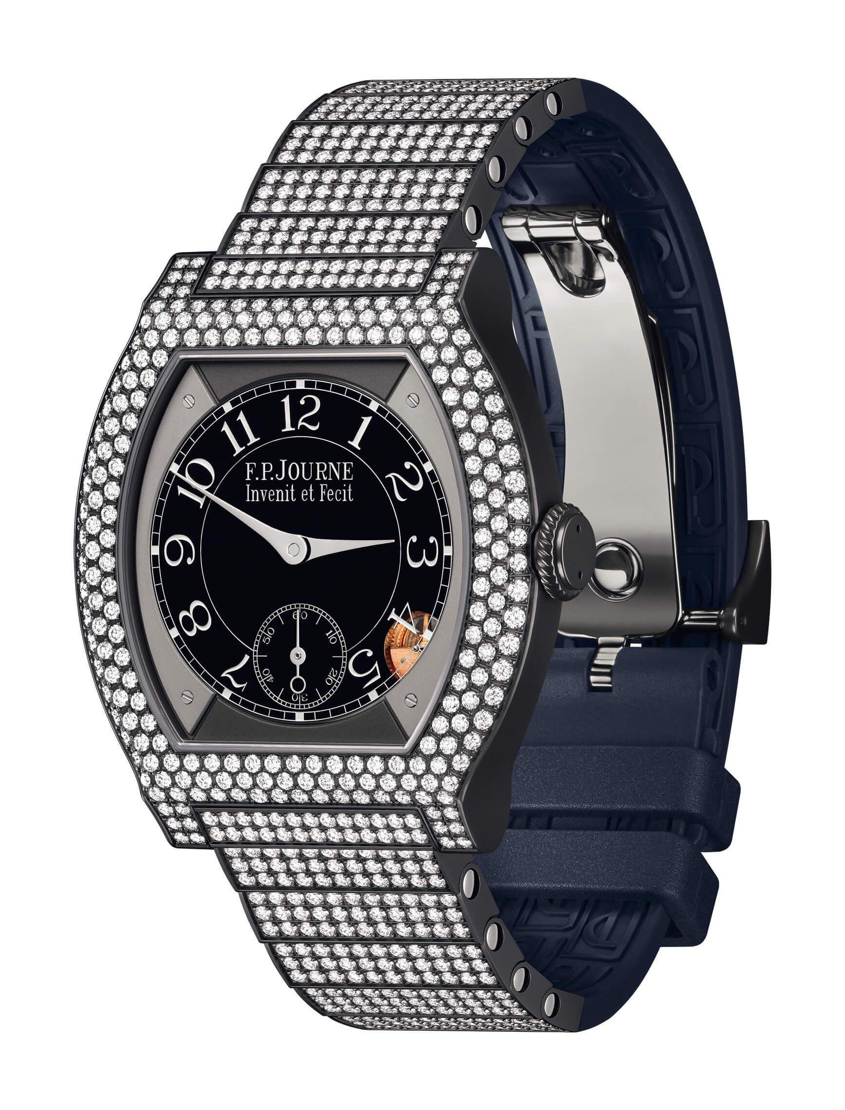 élégante 40 Titalyt 12 Rows of Diamonds with Set Bracelet