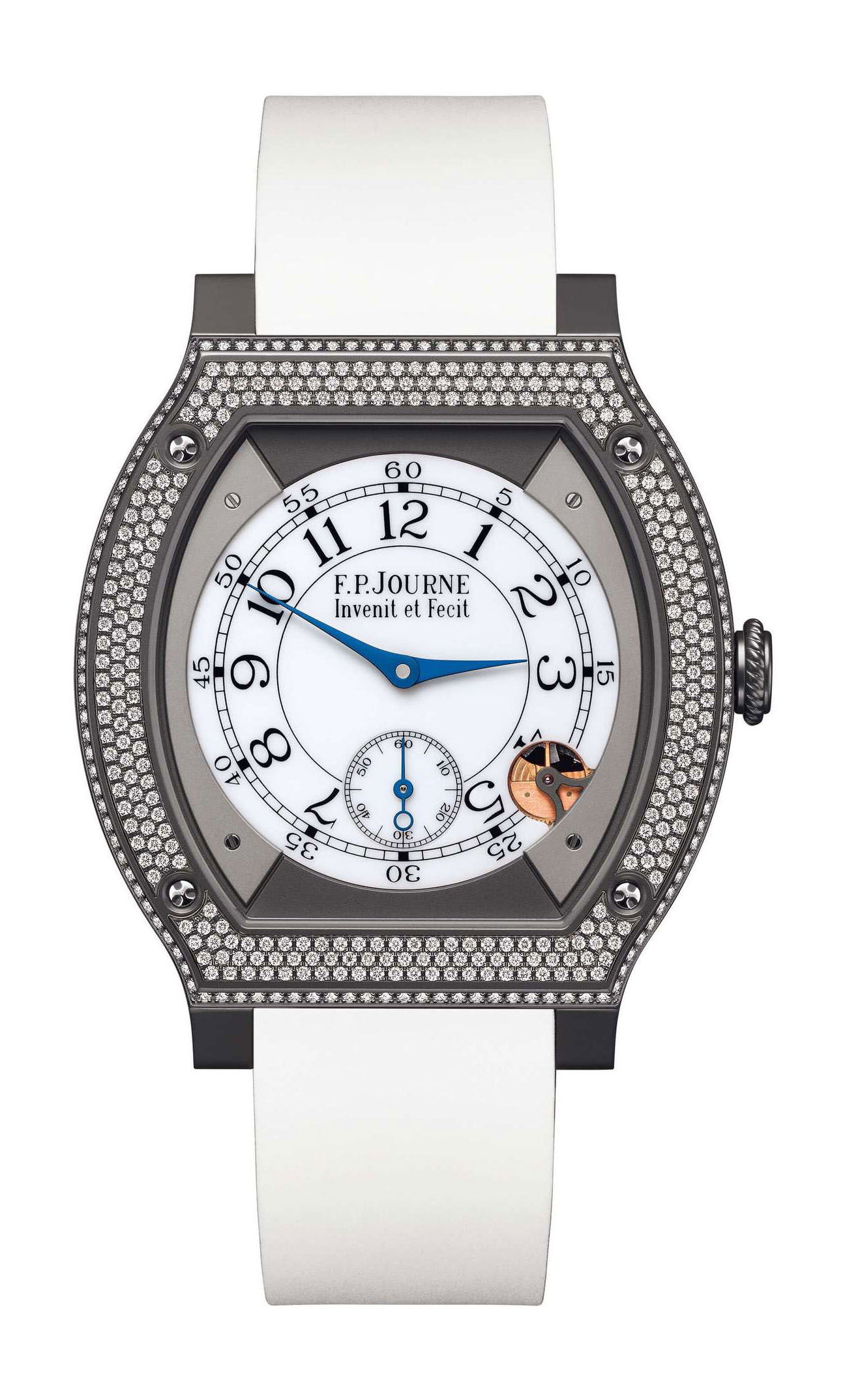F. P. Journe élégante 48 Titalyt Diamonds